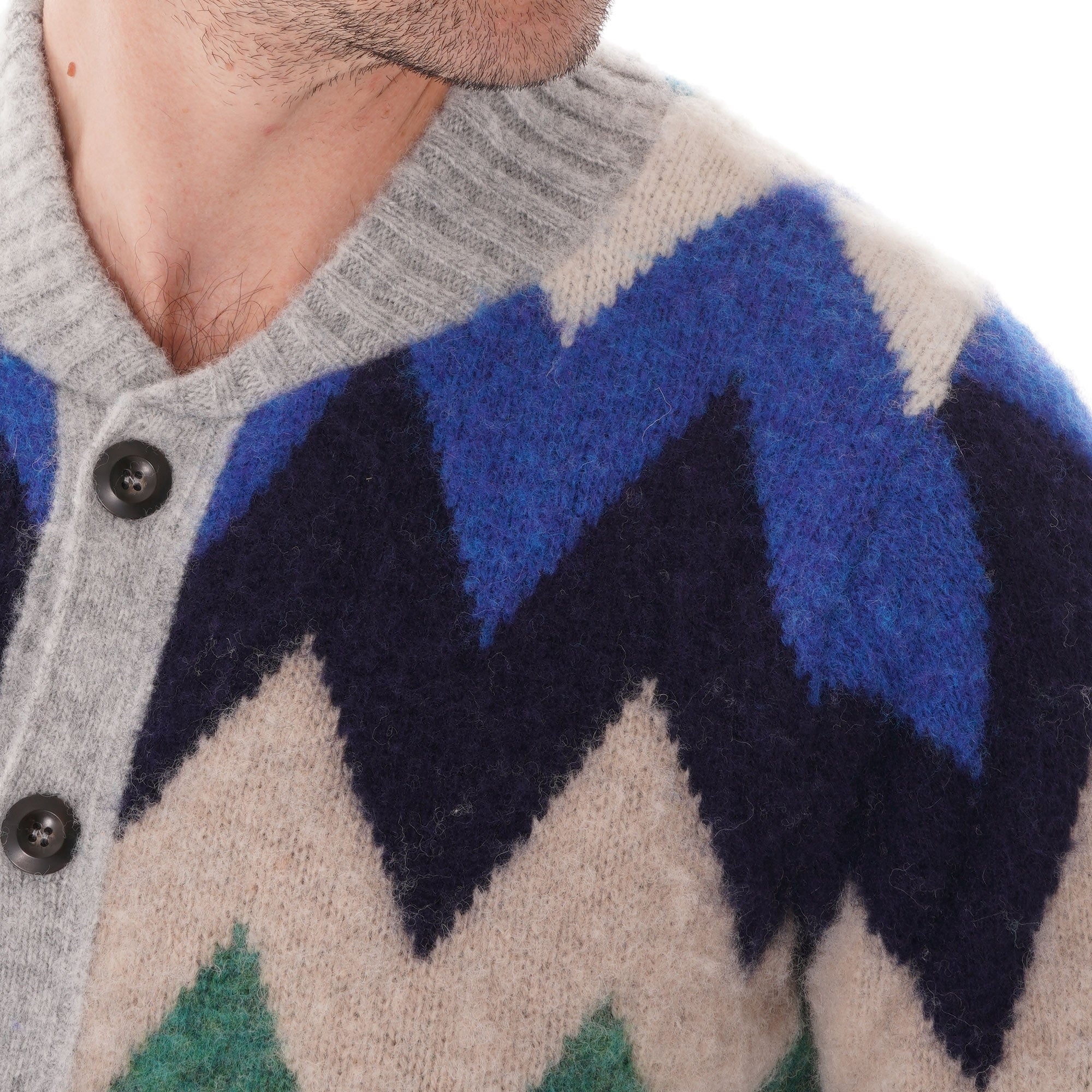 Howlin' Magician Knit Cardigan - Silver