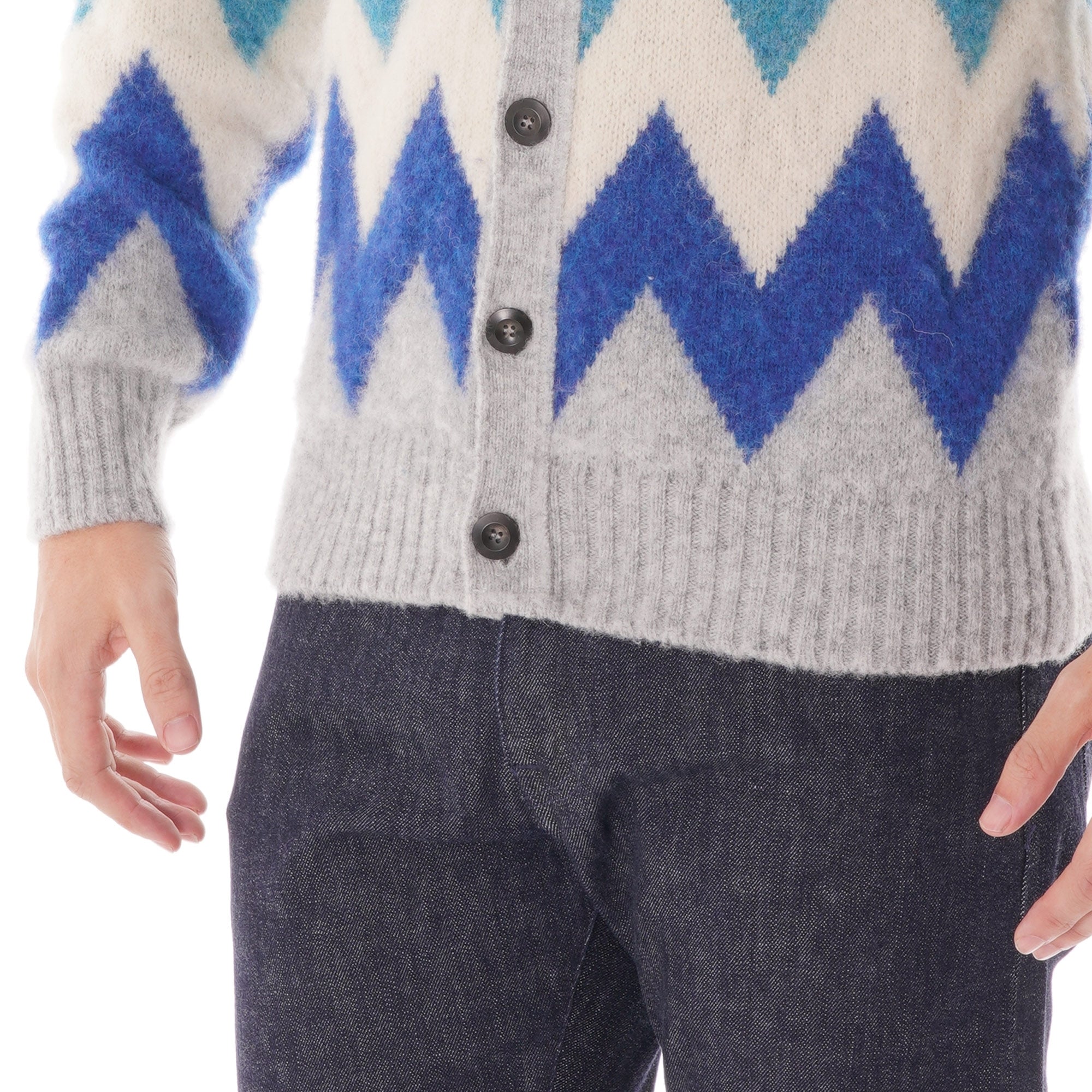 Howlin' Magician Knit Cardigan - Silver