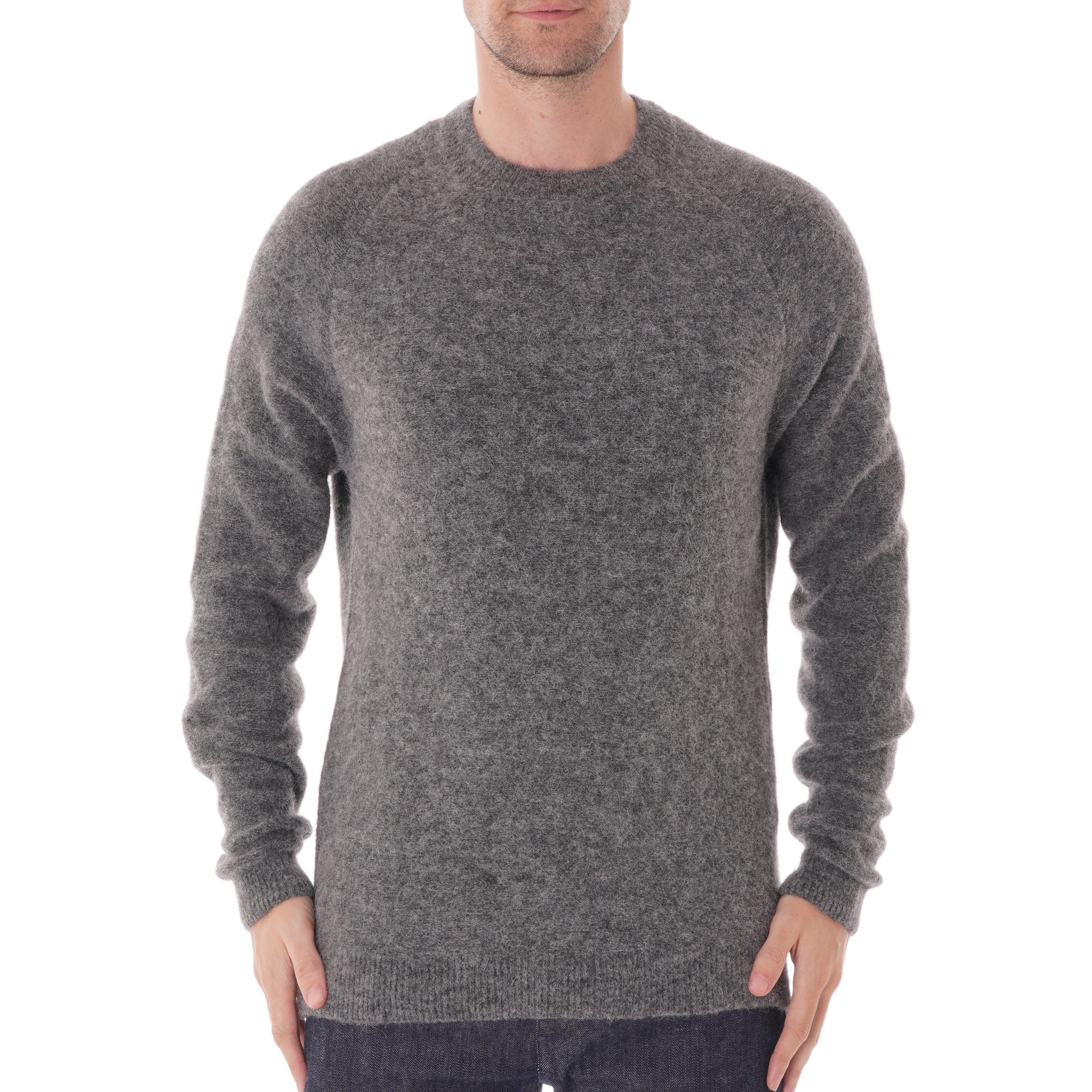 Homecore Crew Neck Super Soft knit Jumper - Ciment