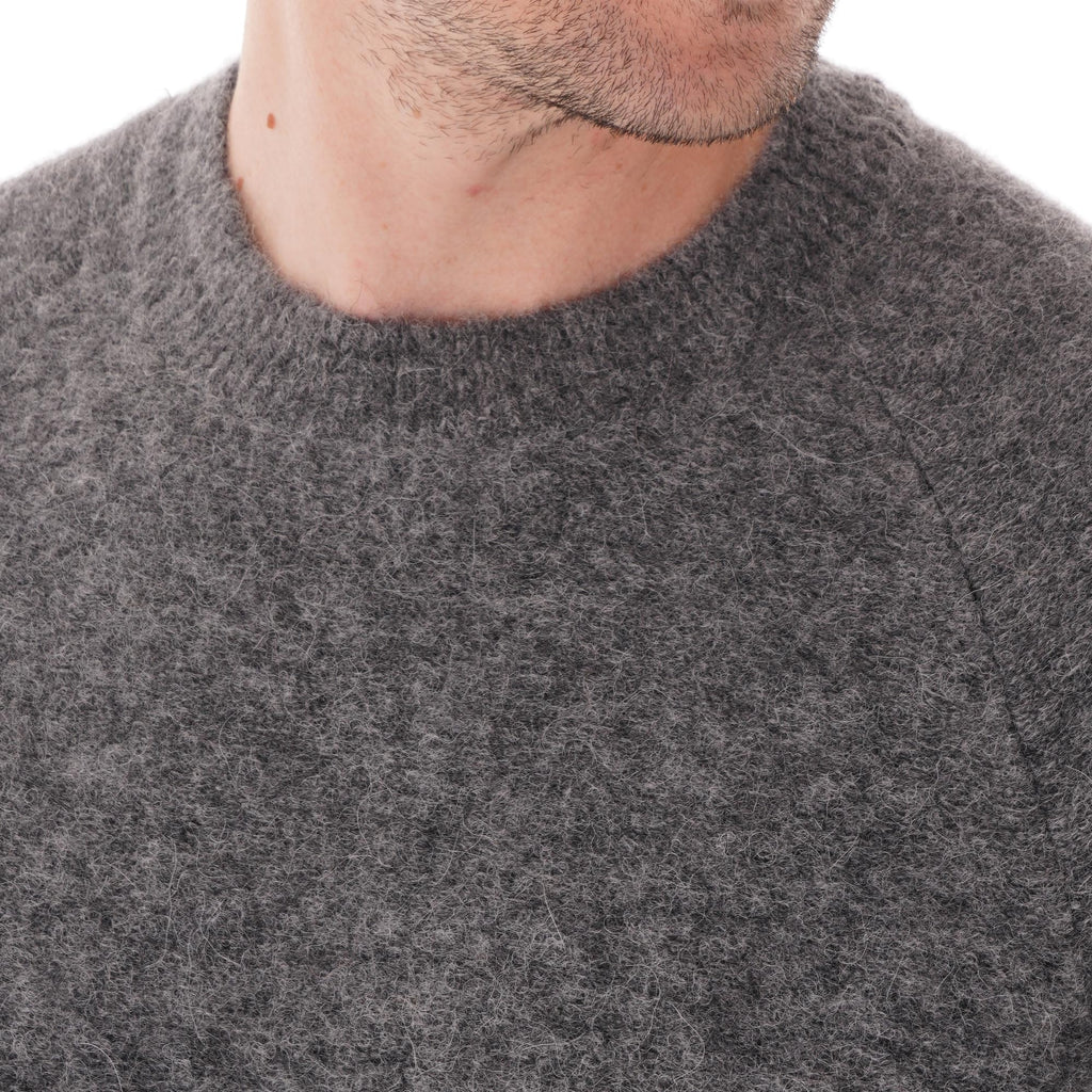 Homecore Crew Neck Super Soft knit Jumper - Ciment