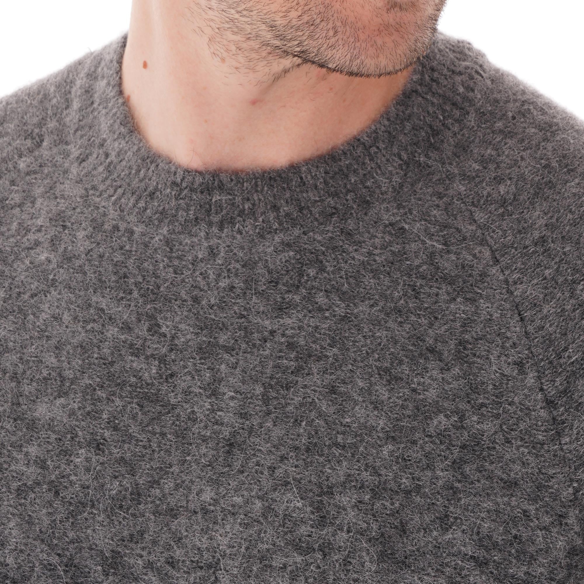 Homecore Crew Neck Super Soft knit Jumper - Ciment