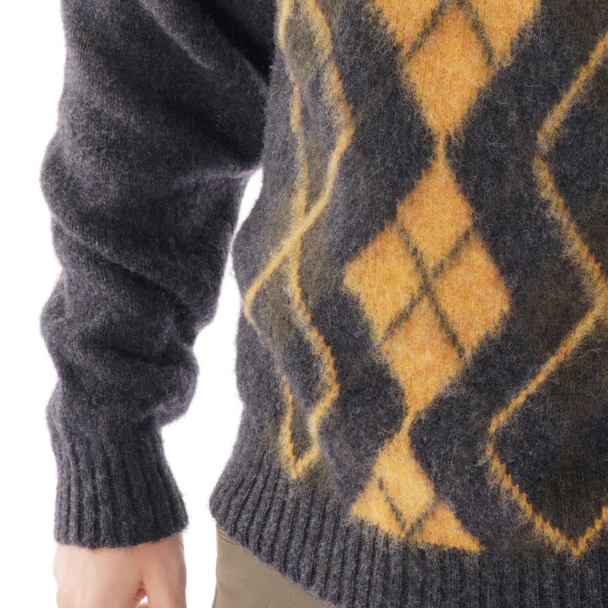 Norse Projects Birnir Brushed Knitwear - Charcoal