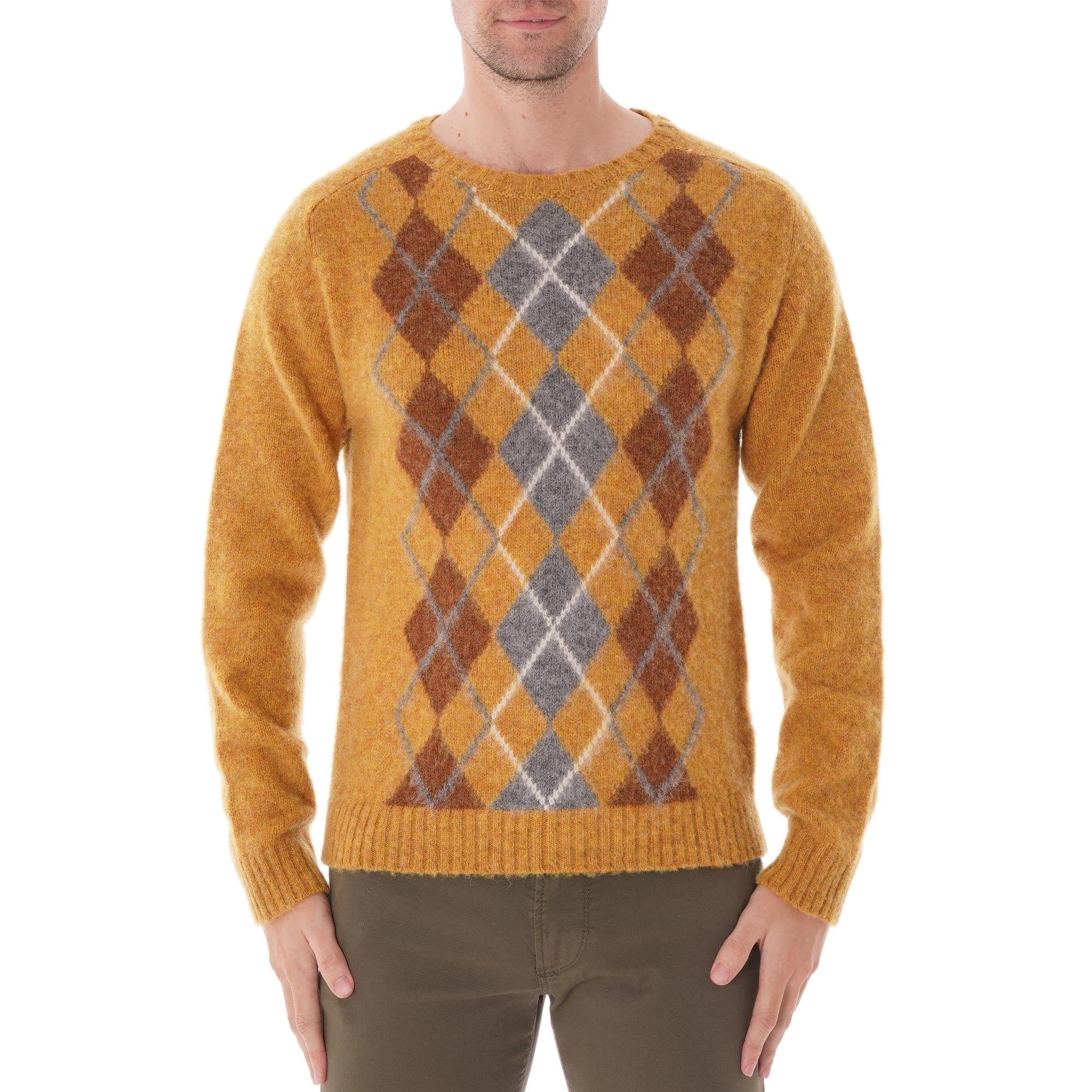 Norse Projects Birnir Brushed Knitwear - Yellow
