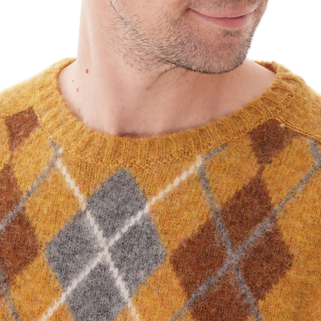 Norse Projects Birnir Brushed Knitwear - Yellow