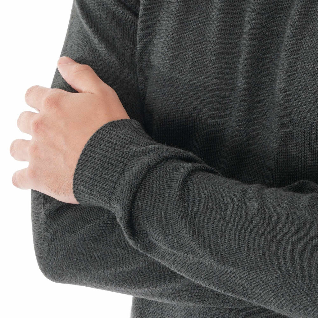 None Of The Above Knitted Jumper - Olive