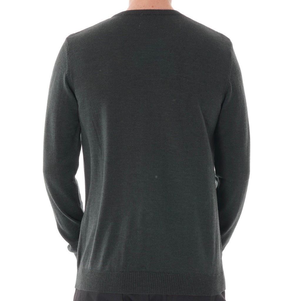 None Of The Above Knitted Jumper - Olive