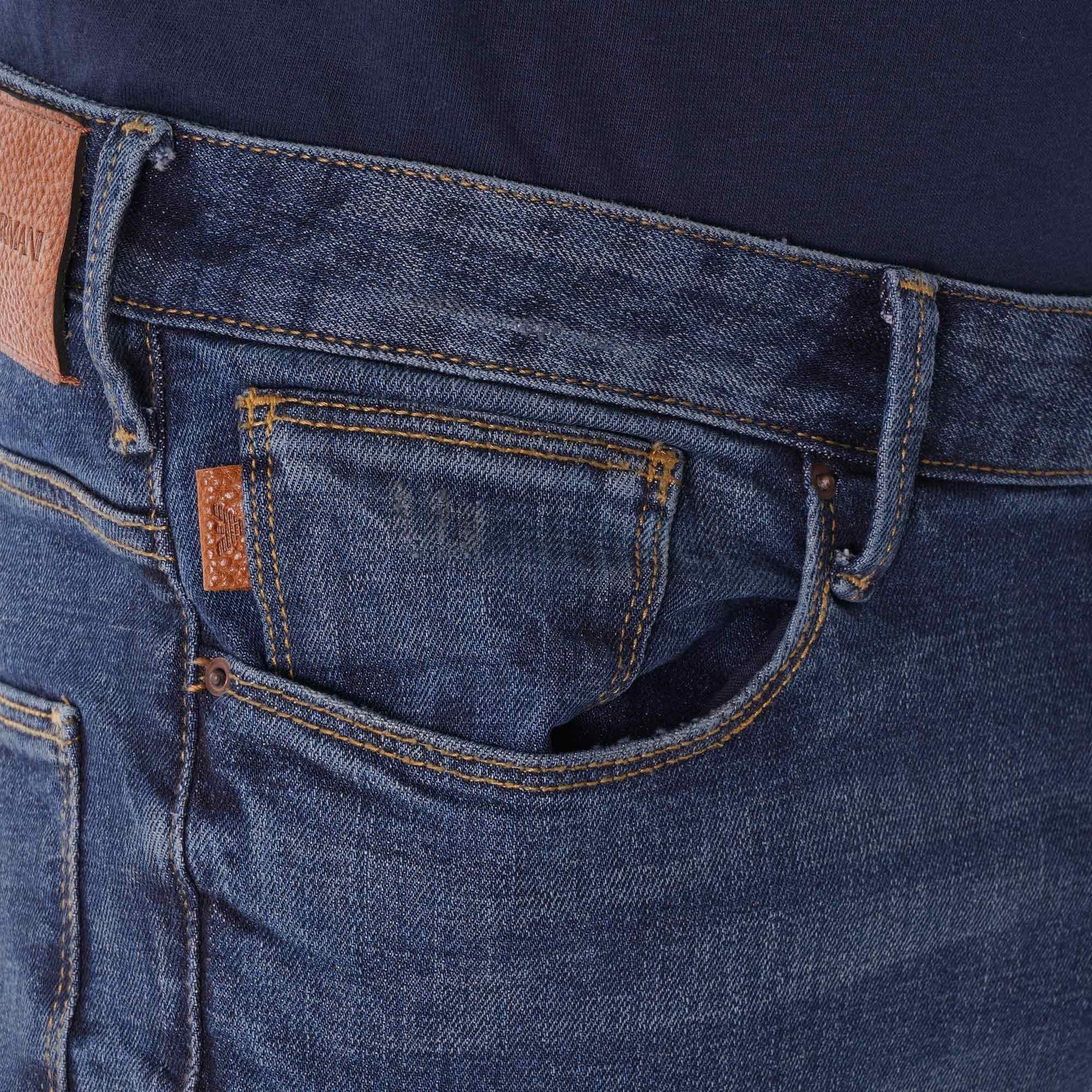 Emporio Armani J06 Slim Fit Denim Jeans - Blue