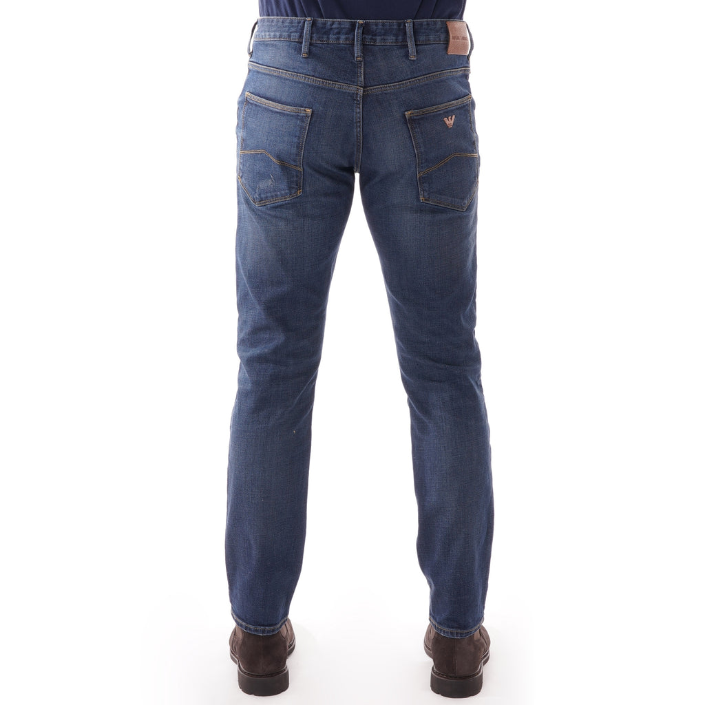 Emporio Armani J06 Slim Fit Denim Jeans - Blue