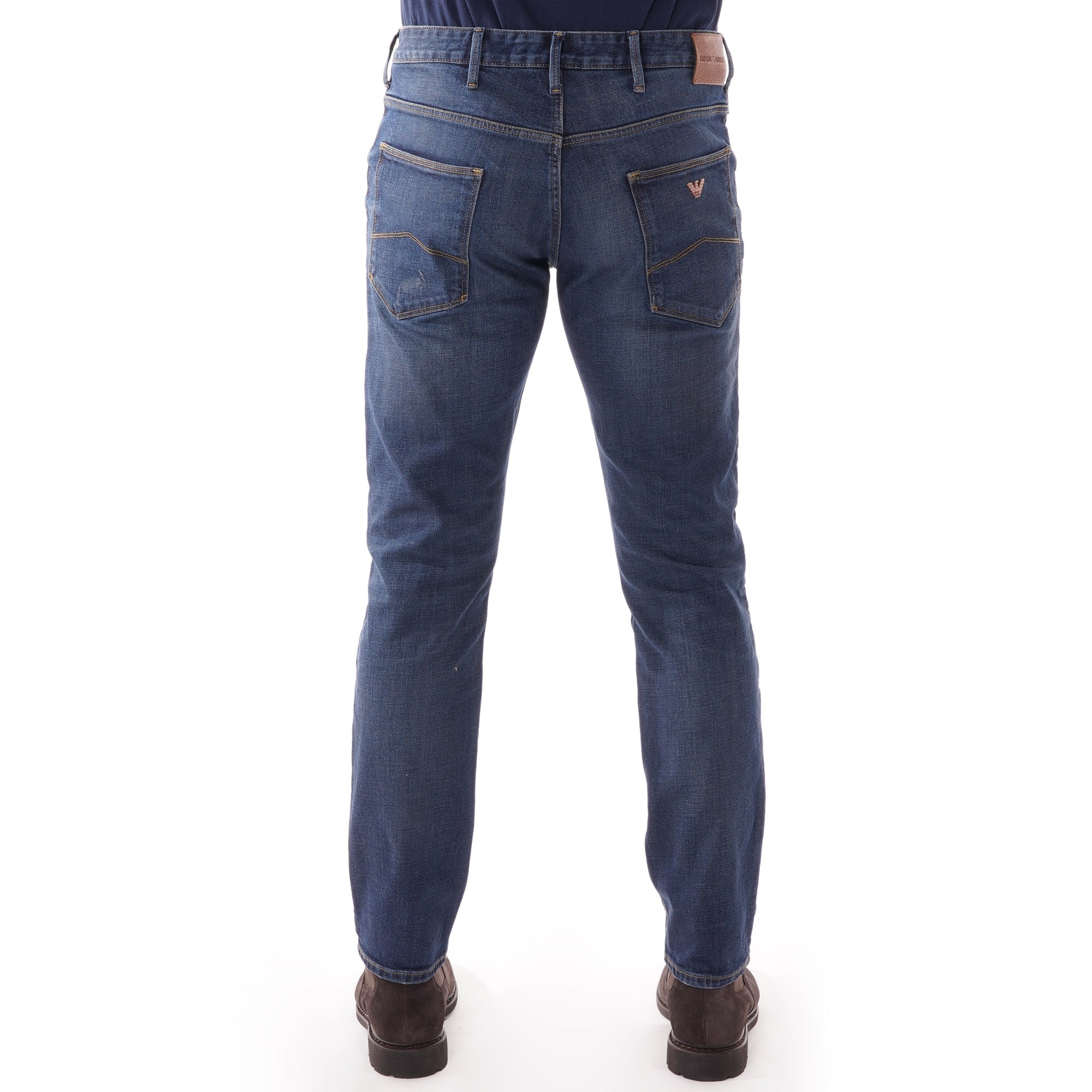 Emporio Armani J06 Slim Fit Denim Jeans - Blue