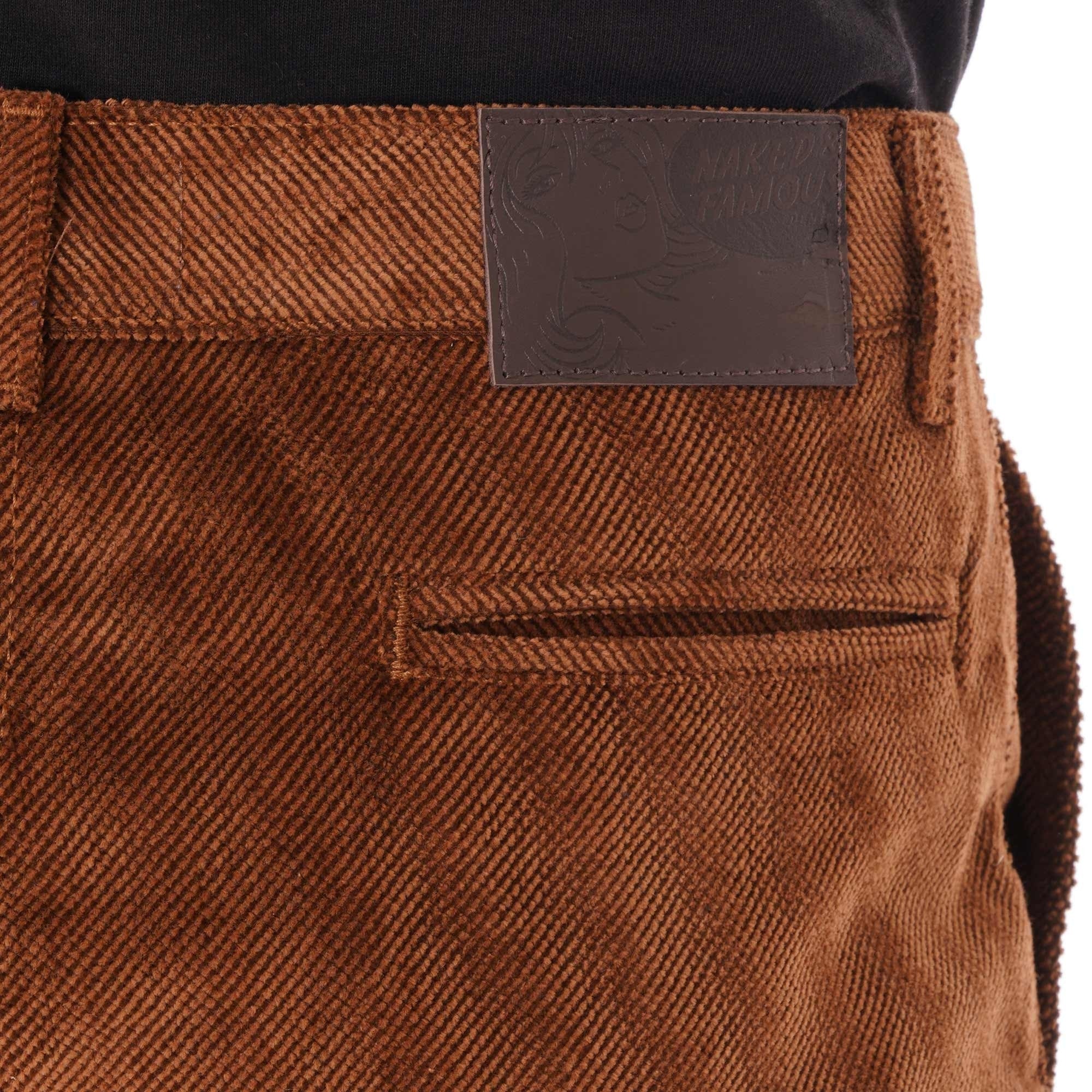 Naked and Famous Denim Velvet Chino Pants - Brown