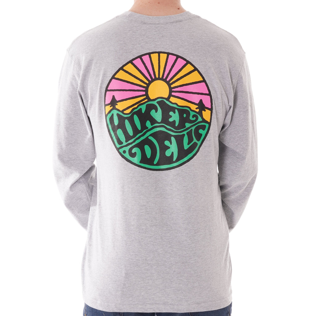 stuartslondon Original Logo Long Sleeve - Grey Marl