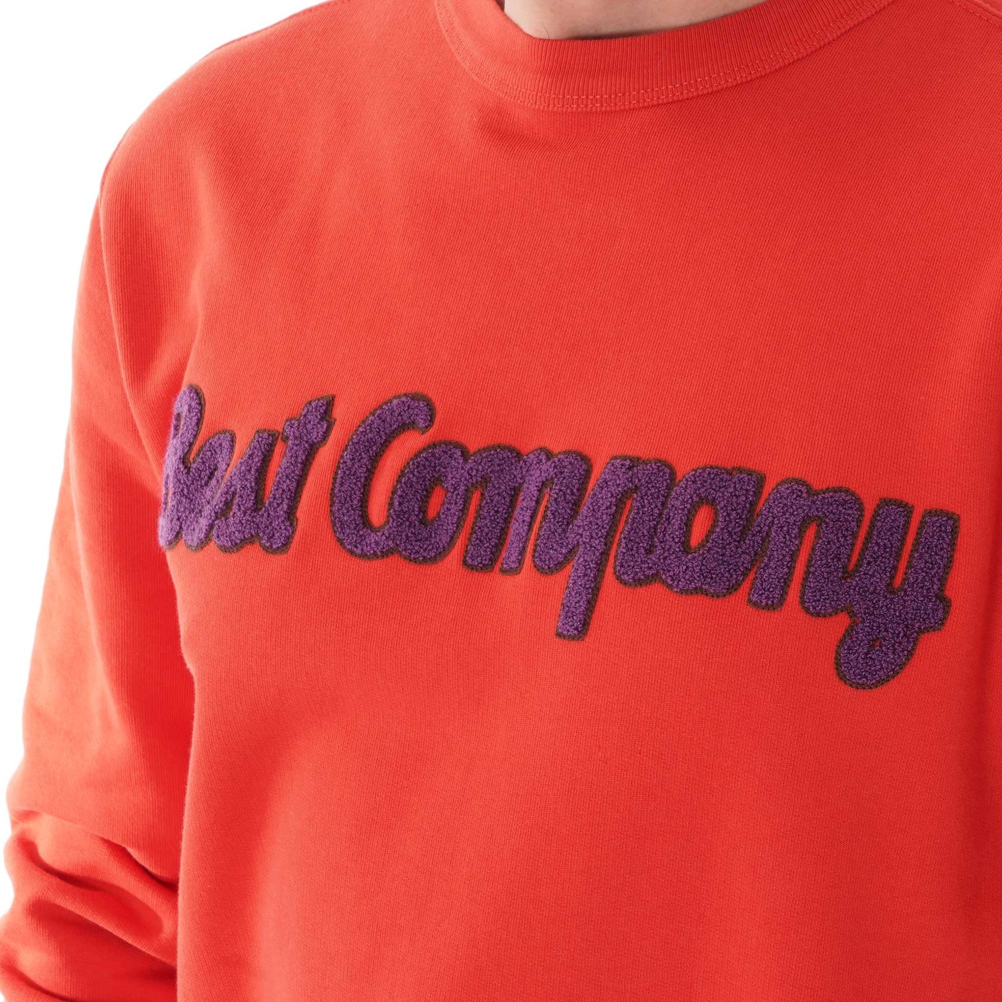 Best Company Crew neck fleece - Rosso