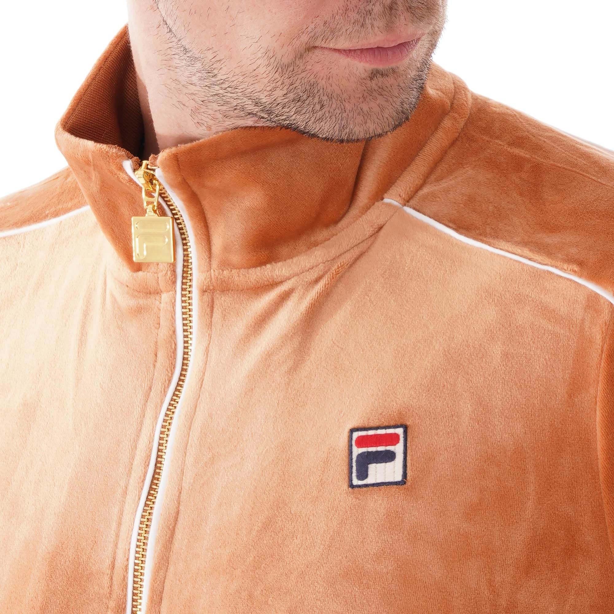 Fila Vintage Velour Lineker Track Top