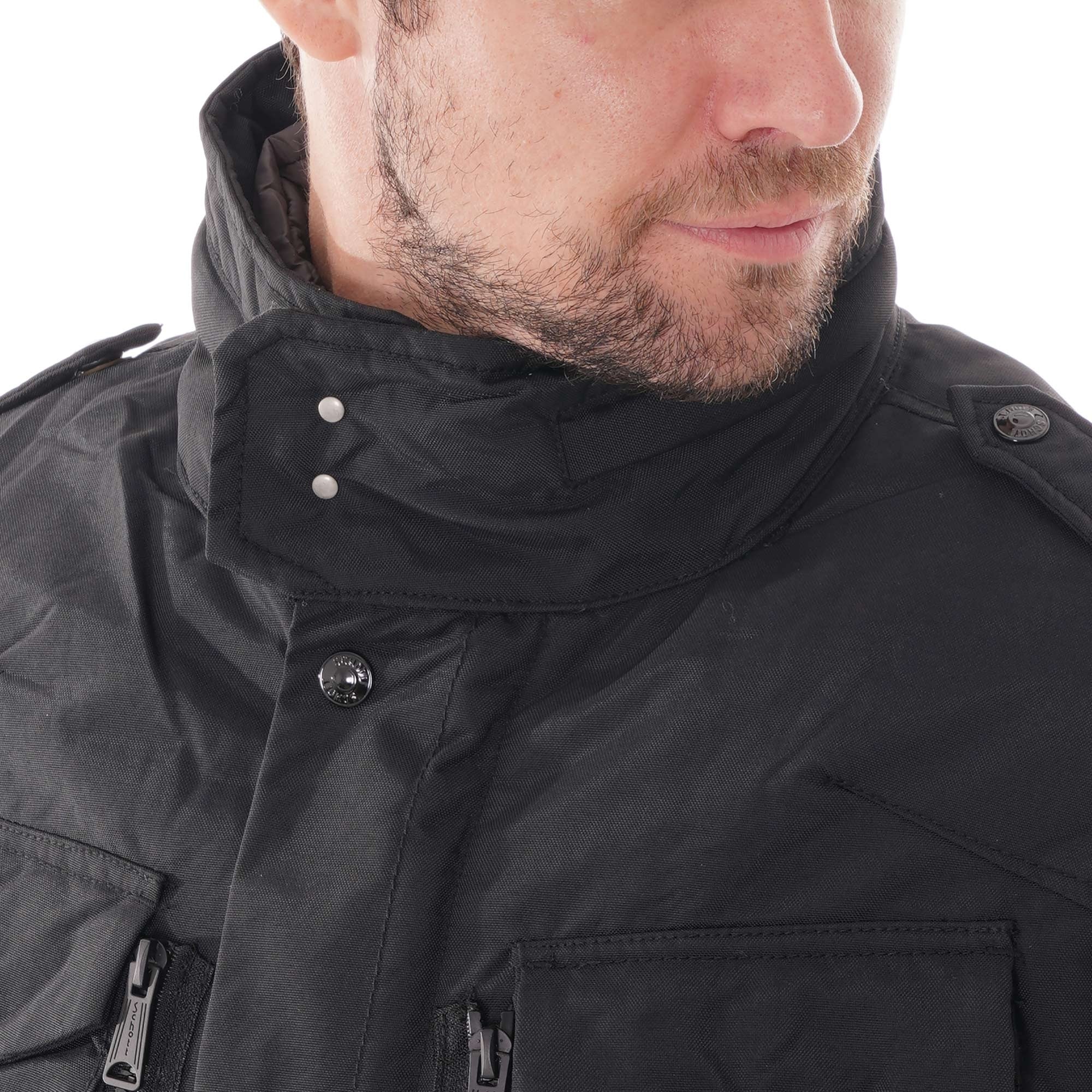 Schott NYC Field Jacket - Black