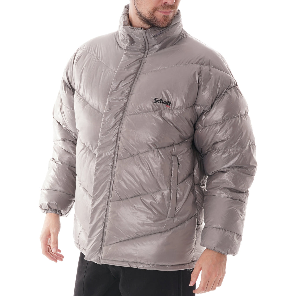 Schott NYC Montana Jacket - Silver
