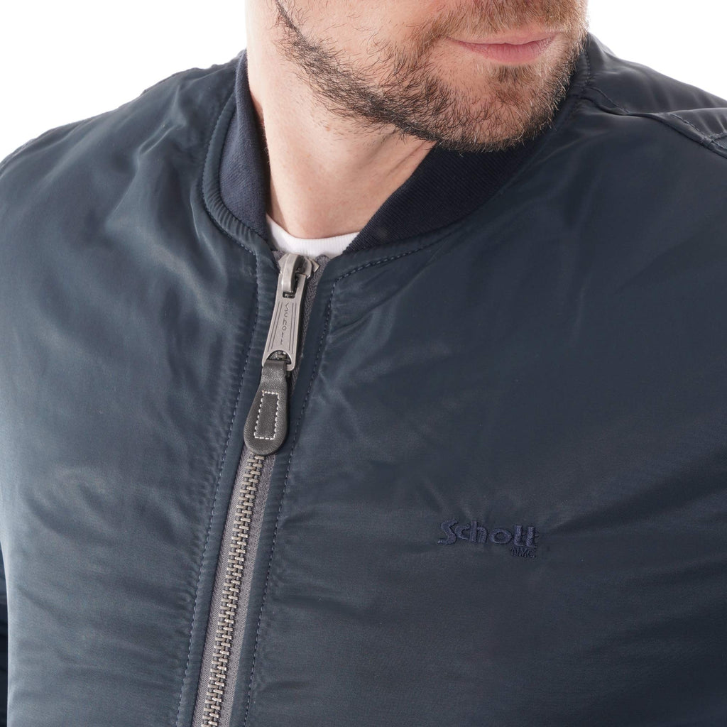 Schott NYC MA1 Bomber Jacket - Navy