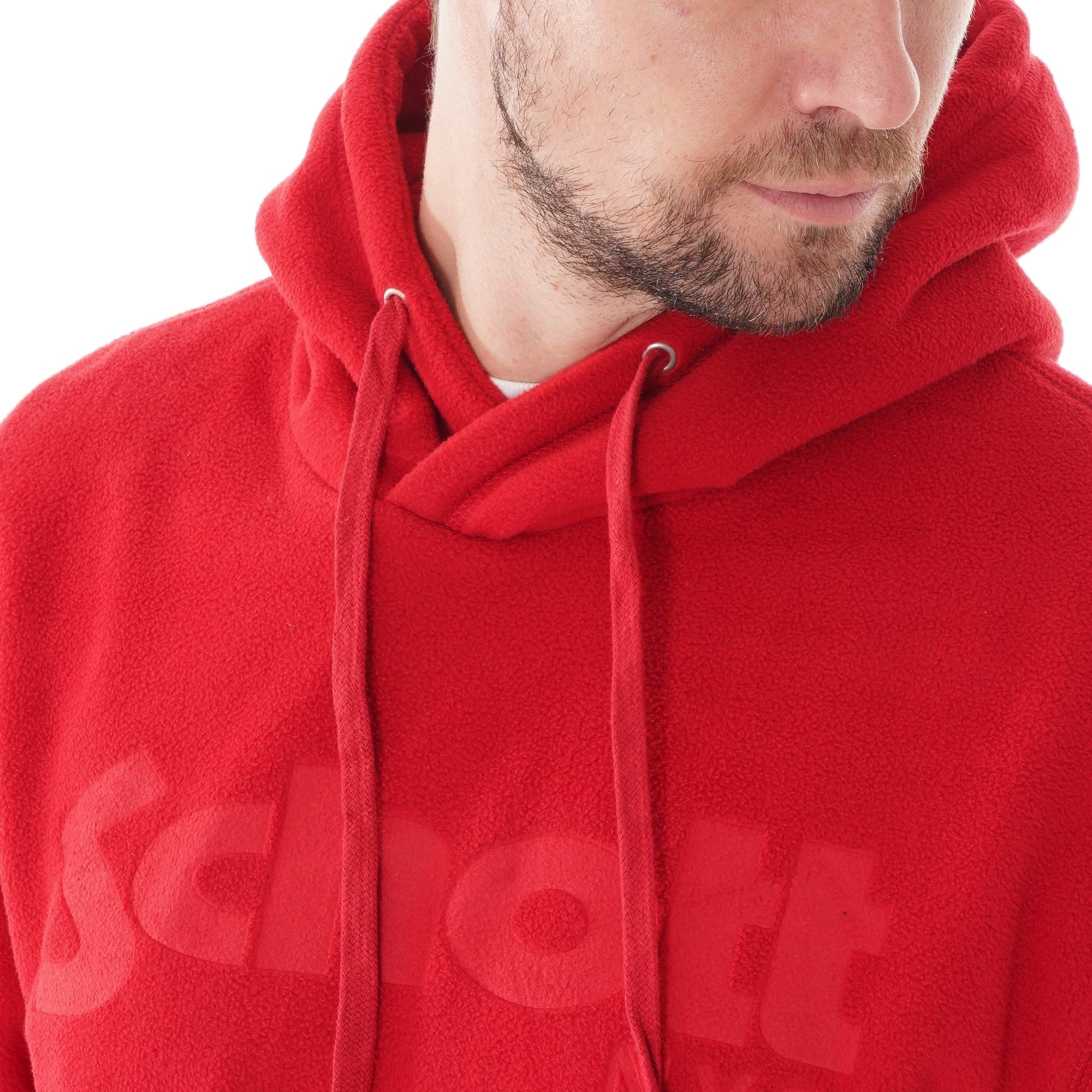 Schott NYC Hooded Sweatshirt - Red