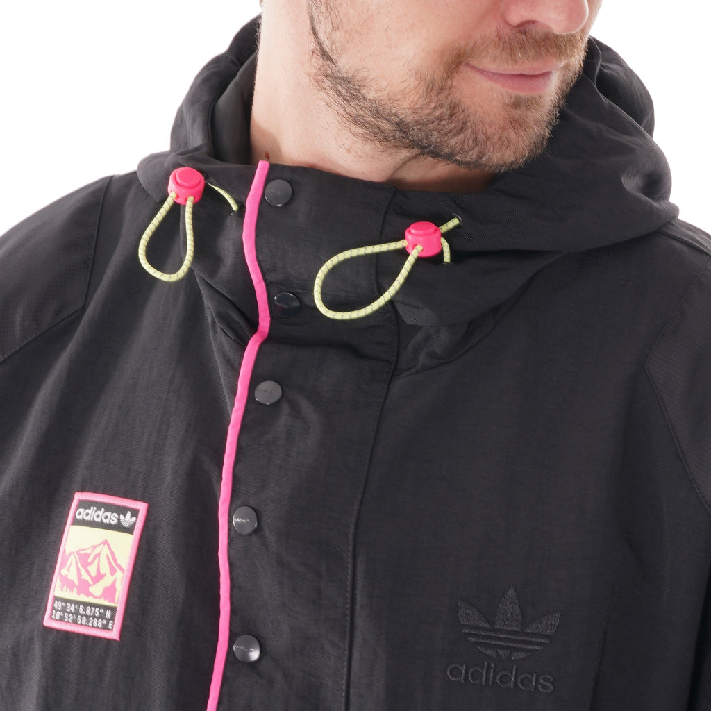 Adidas Originals Hooded Jacket - Black