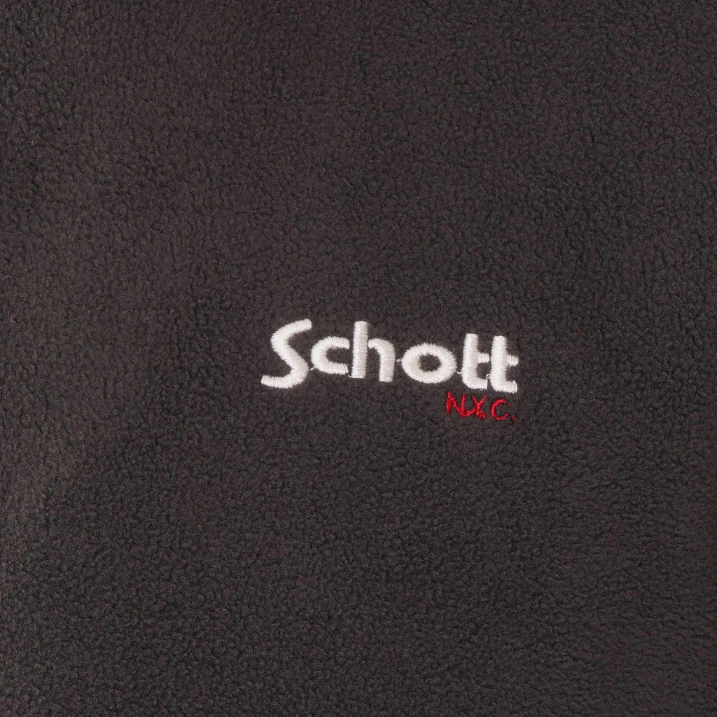 Schott NYC Ant Trucker Sweatshirt - Anthracite