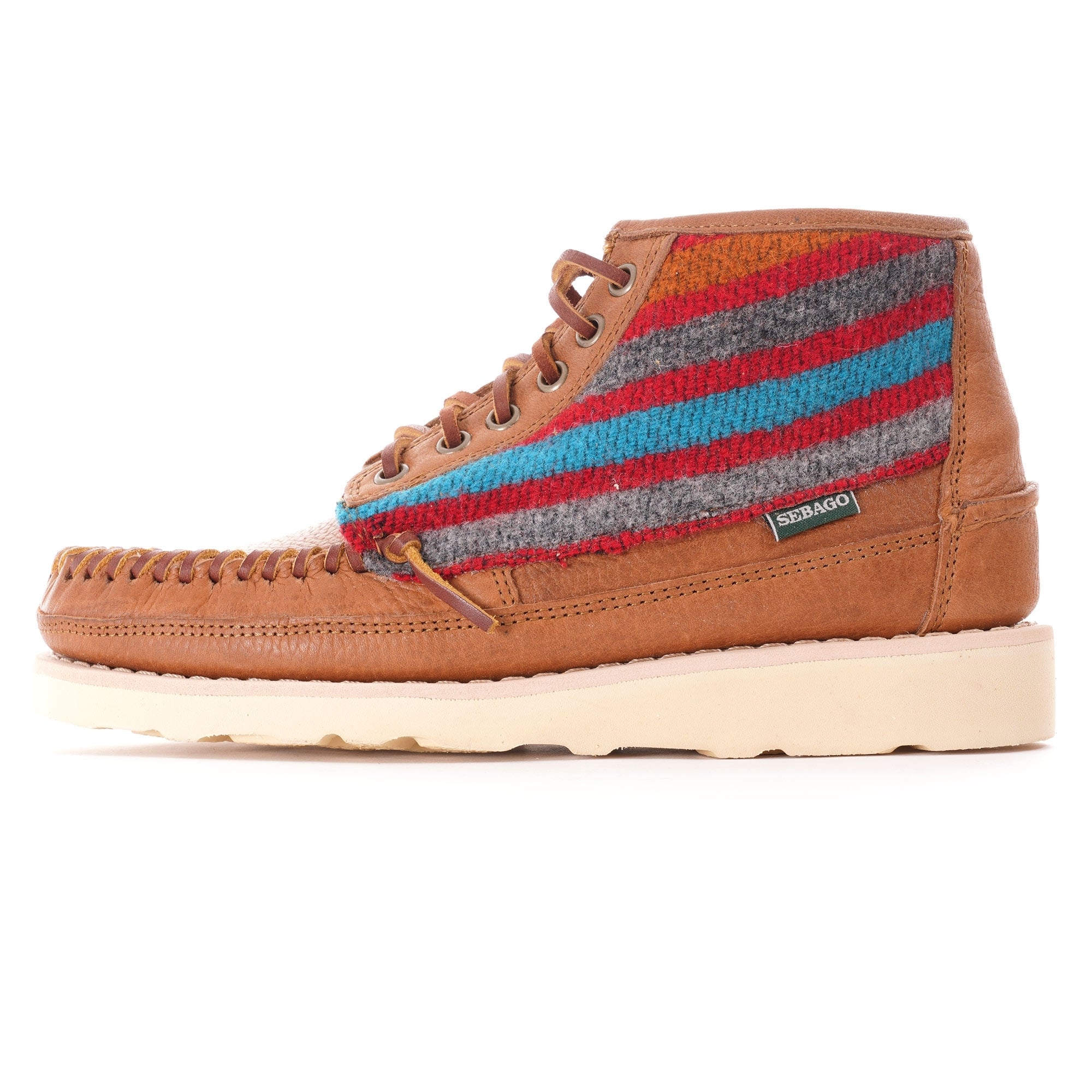 Sebago X Pendleton Seneca Mid - Brown Tan
