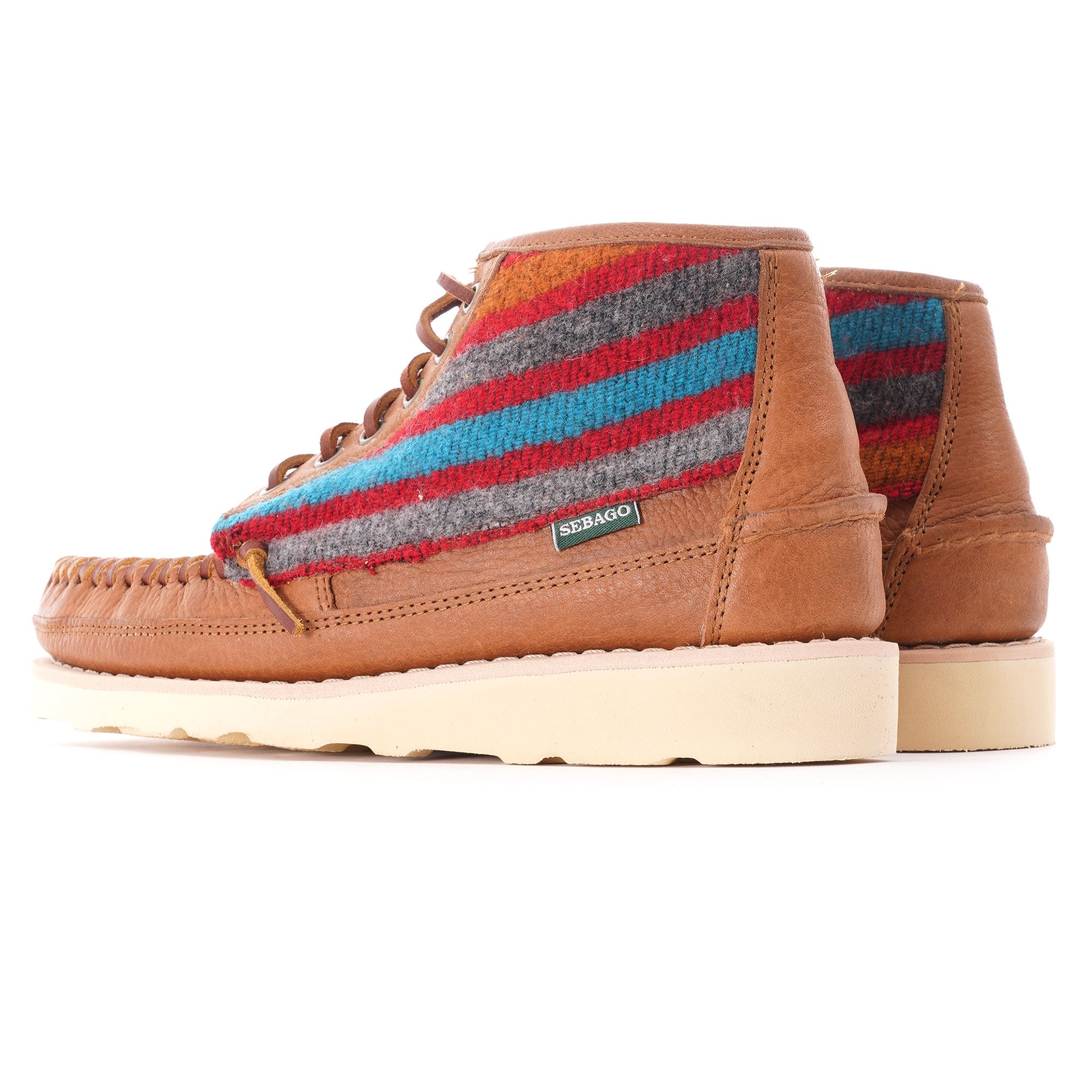 Sebago X Pendleton Seneca Mid - Brown Tan