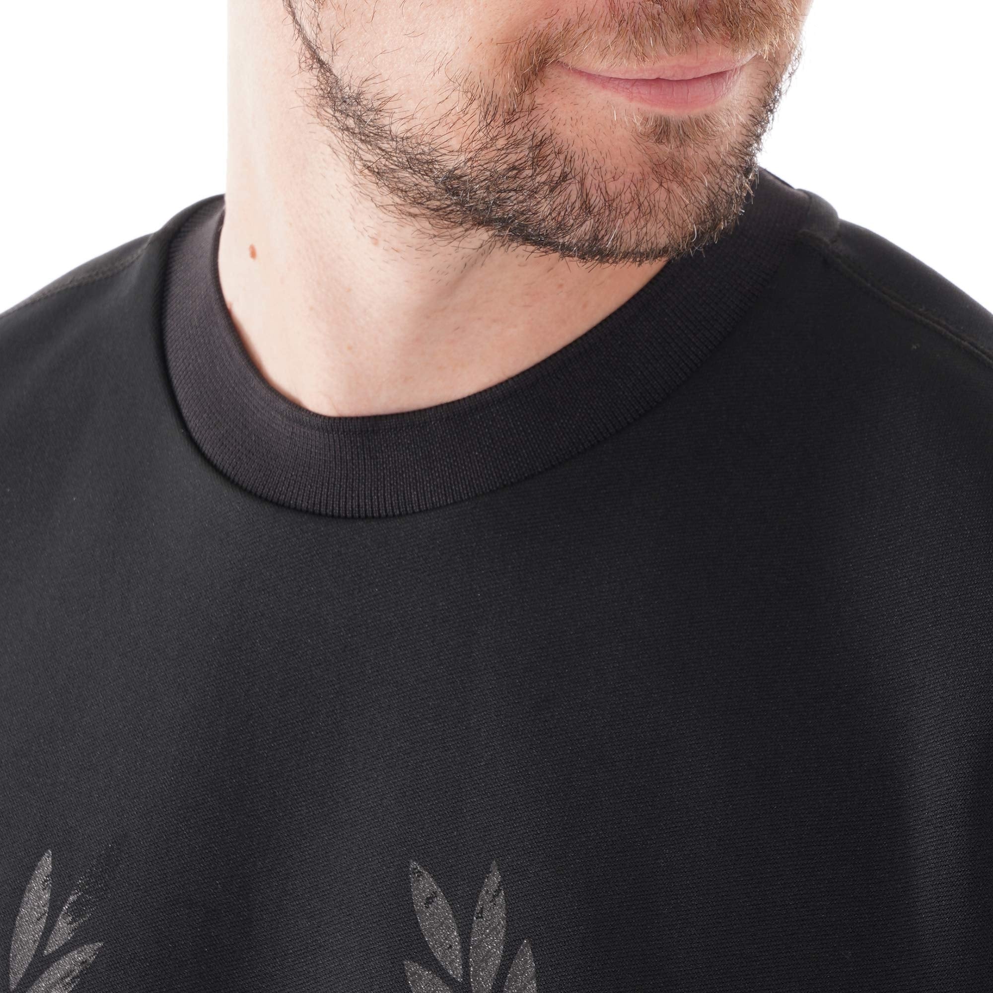 Fred Perry Made in Japan Printed T-Shirt - Black