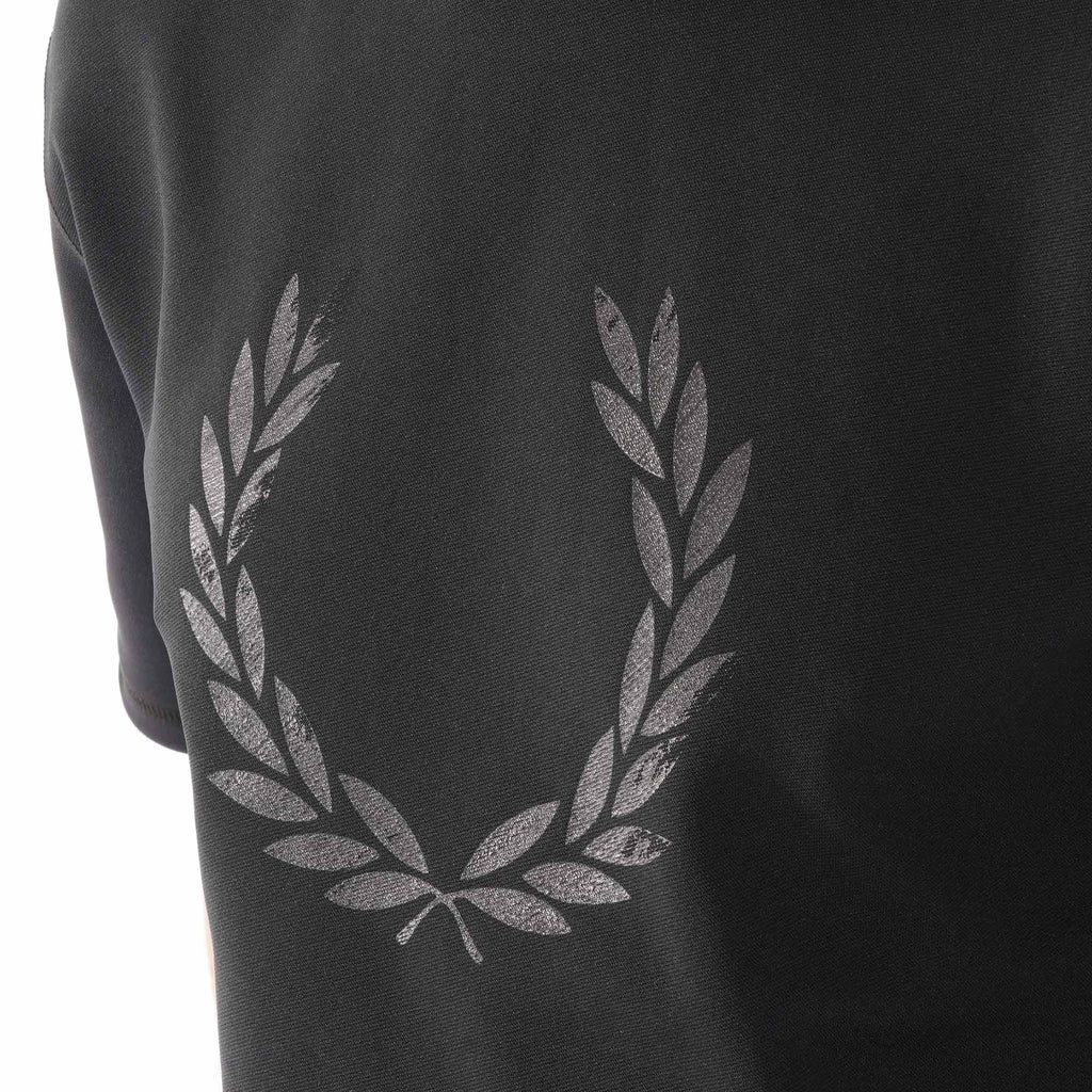 Fred Perry Made in Japan Printed T-Shirt - Black