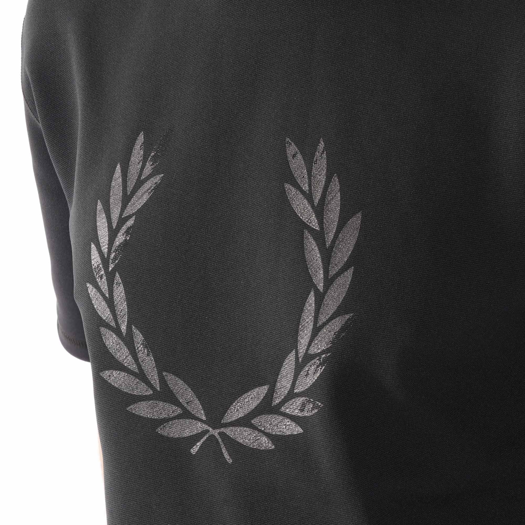Fred Perry Made in Japan Printed T-Shirt - Black