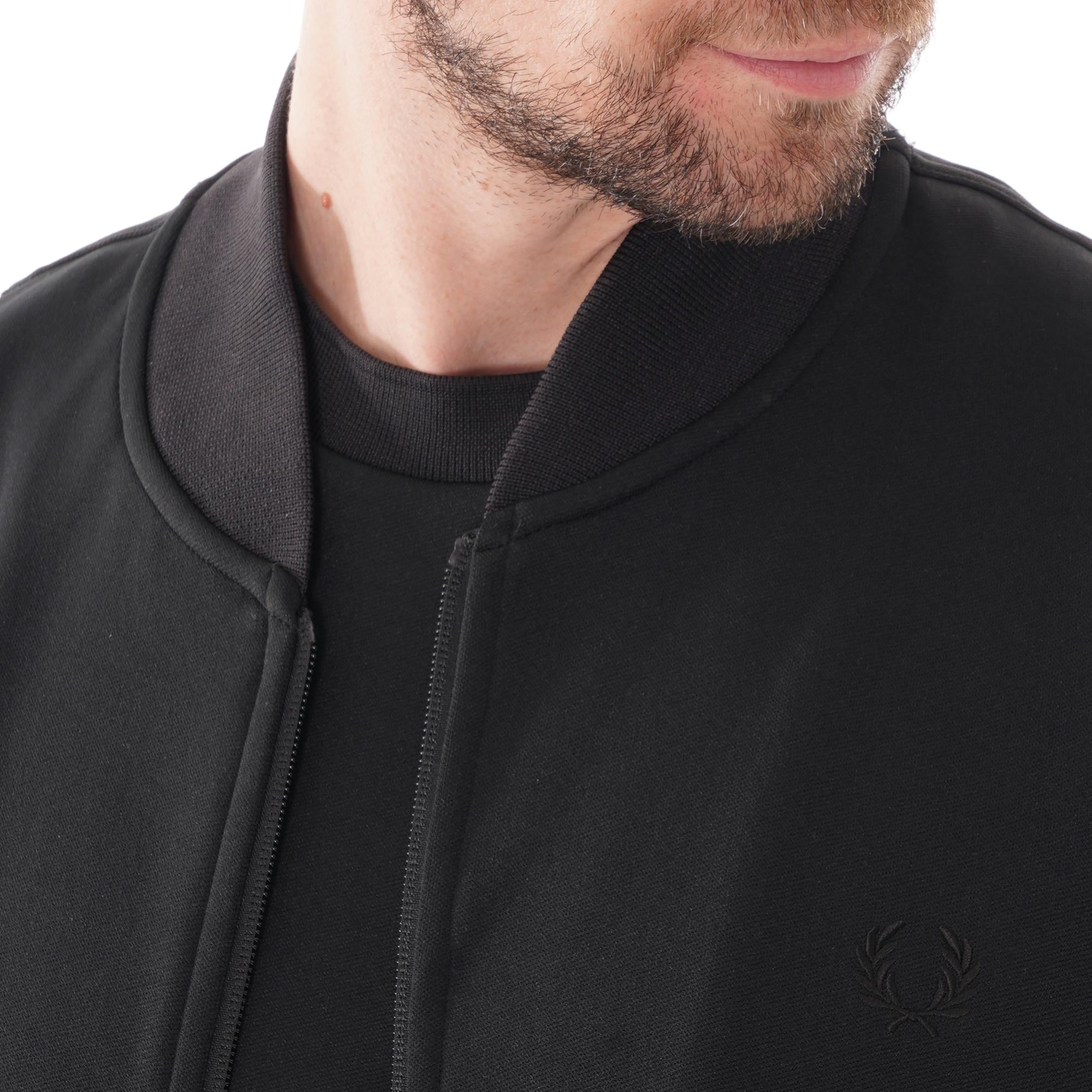Fred Perry Made in Japan Bomber Jacket - Black