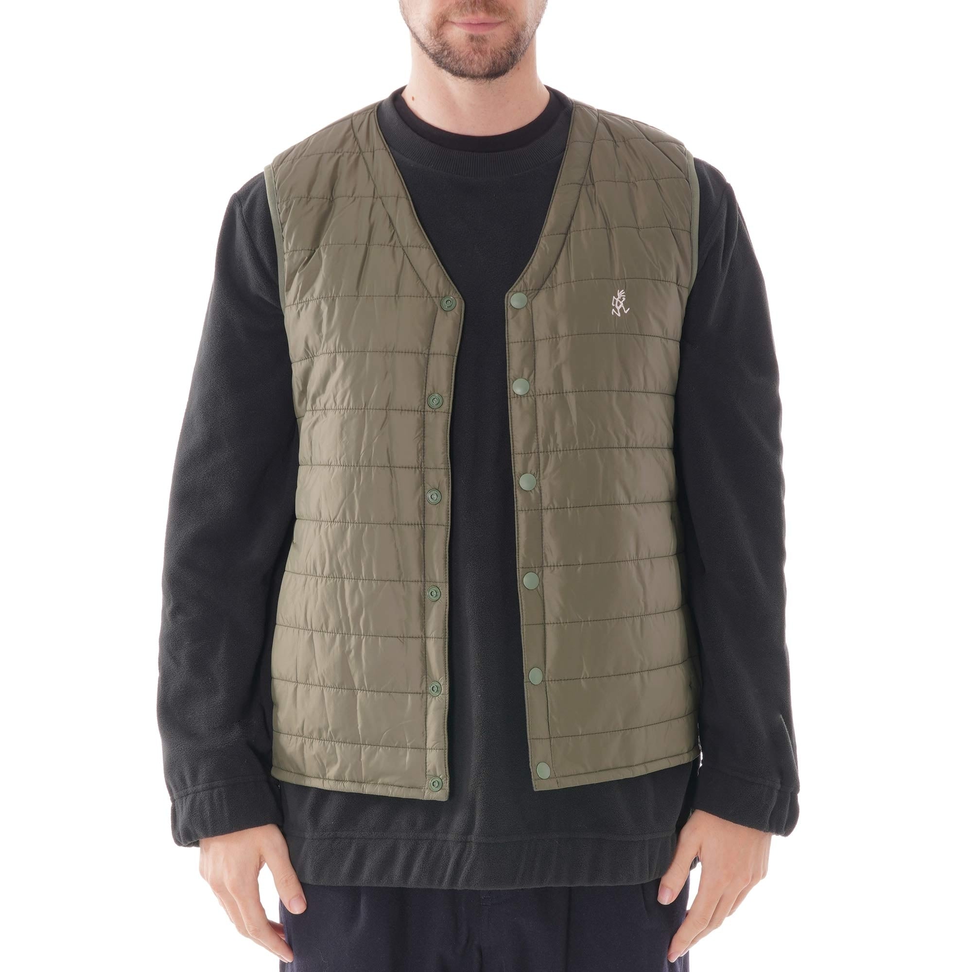 Gramicci Padding Vest Jacket - Olive