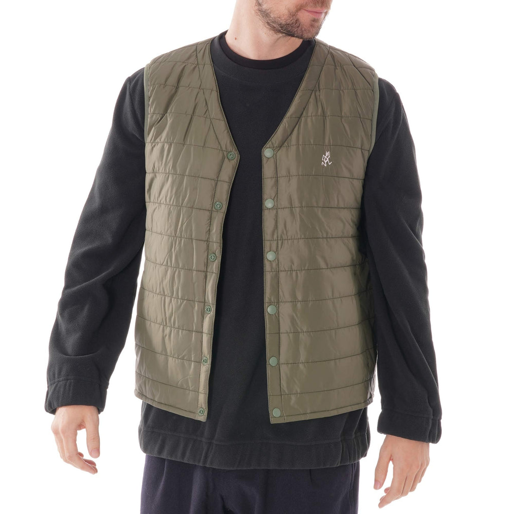 Gramicci Padding Vest Jacket - Olive
