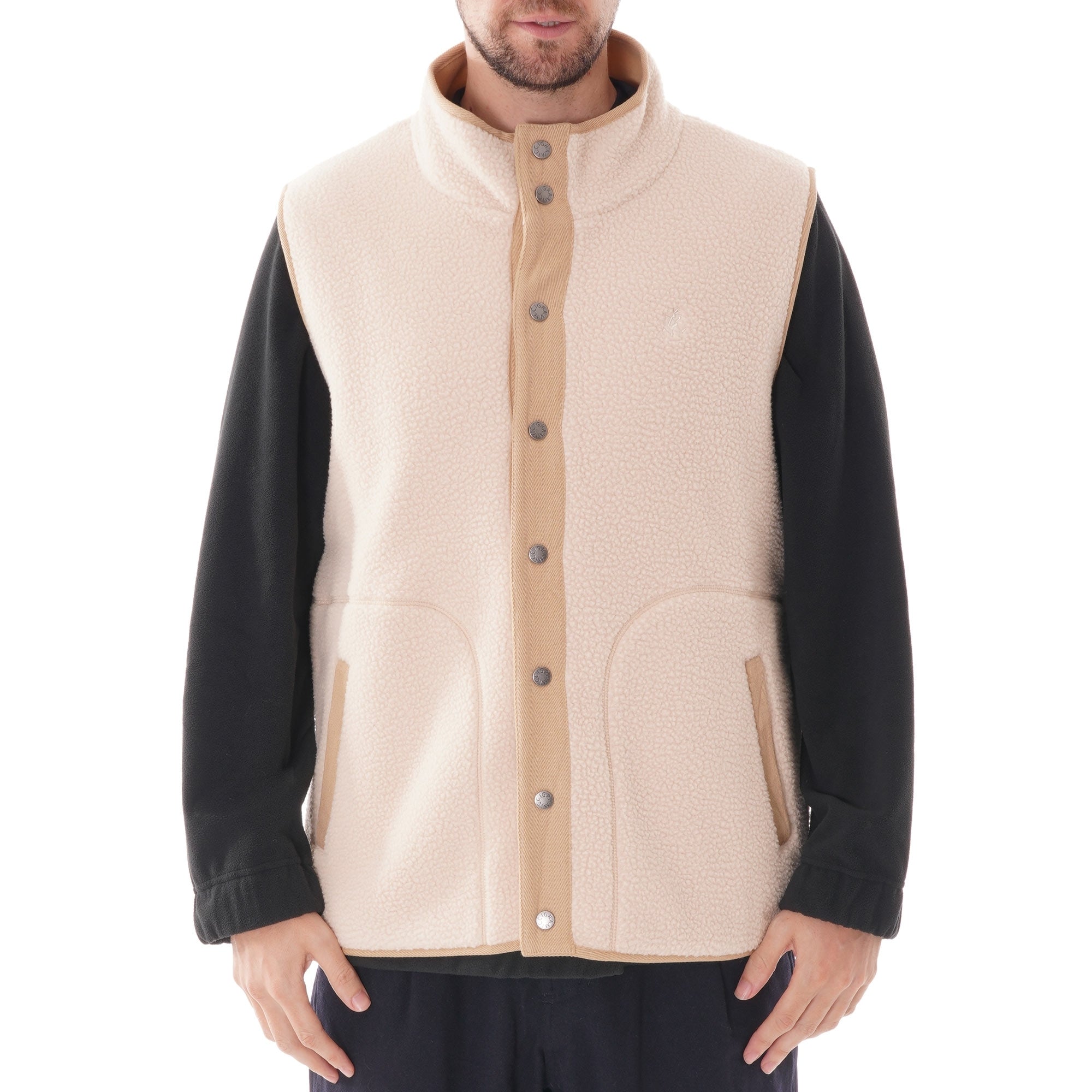 Gramicci Boa Fleece Jacket - Ivory