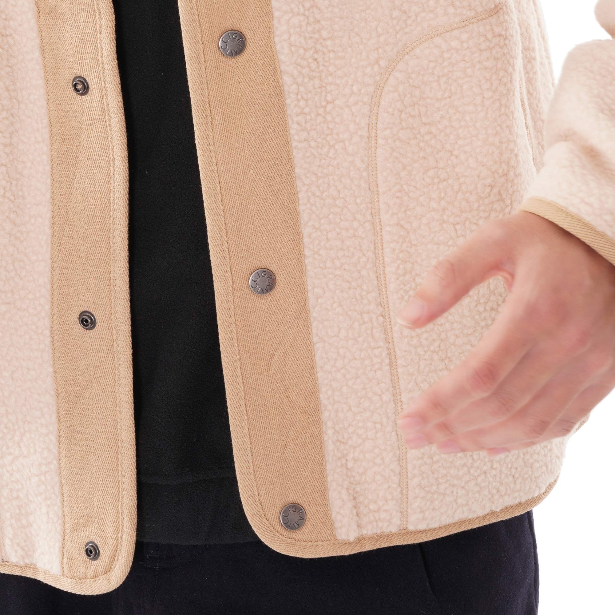 Gramicci Boa Jacket - Ivory