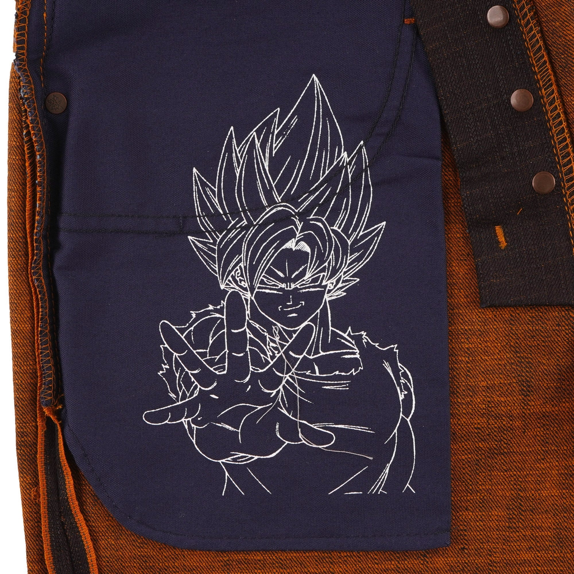 Naked and Famous Denim Goku Super Saiyan Selvedge Jeans - Indigo