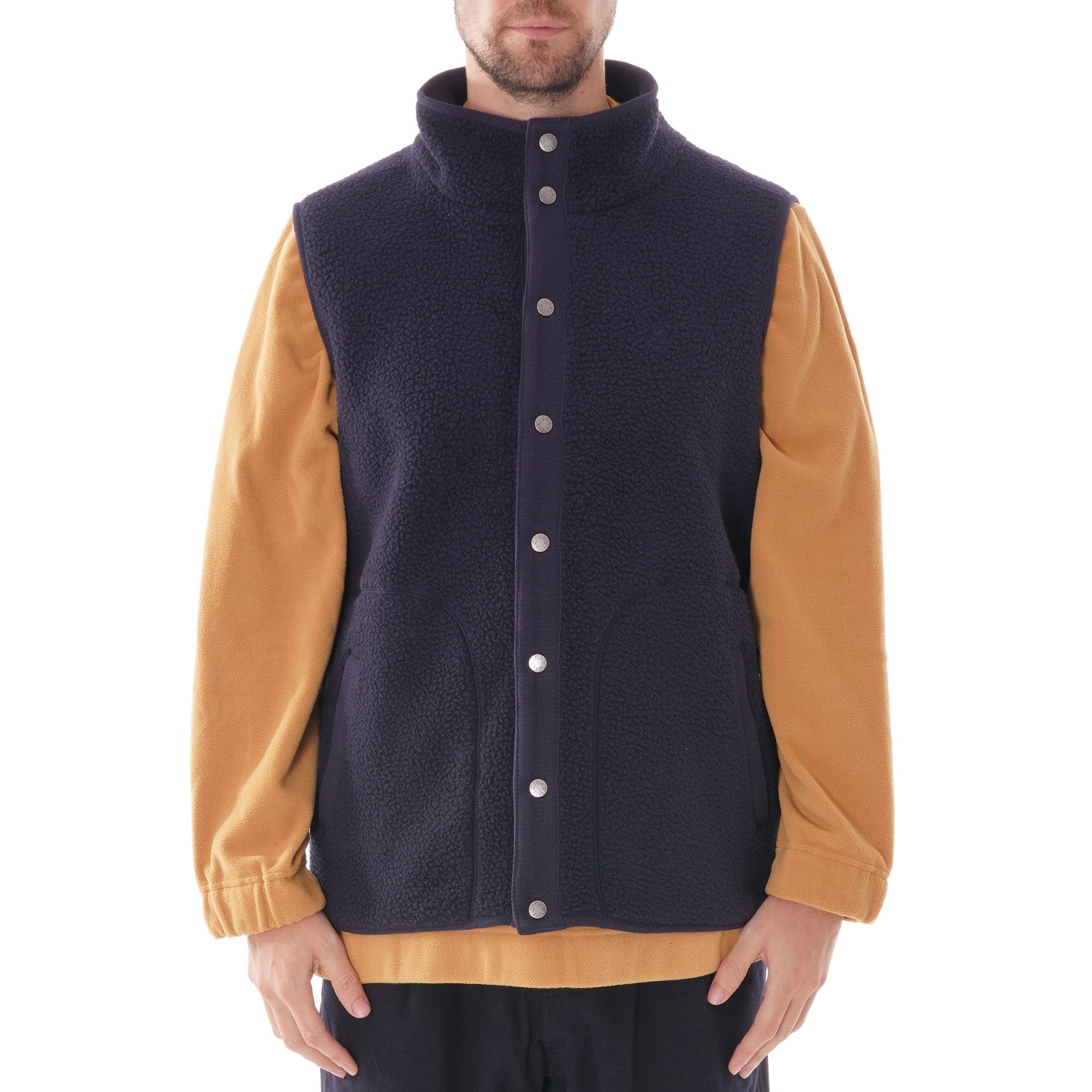 Gramicci Boa Fleece Jacket - Navy