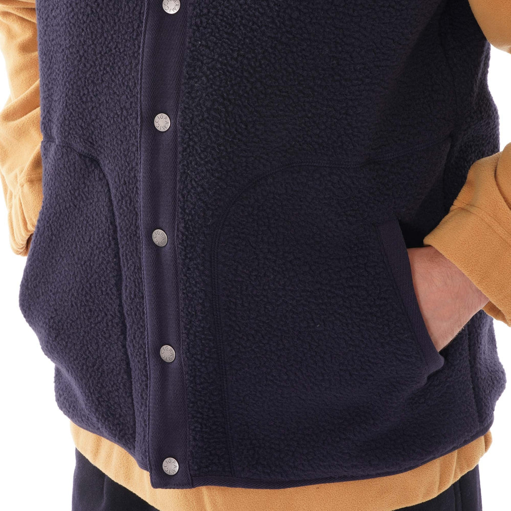 Gramicci Boa Fleece Jacket - Navy