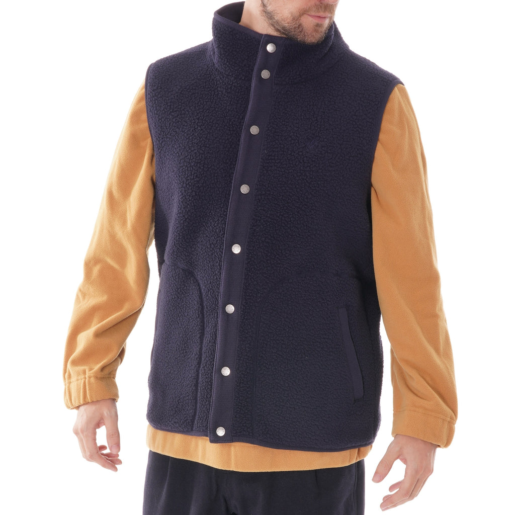 Gramicci Boa Fleece Jacket - Navy