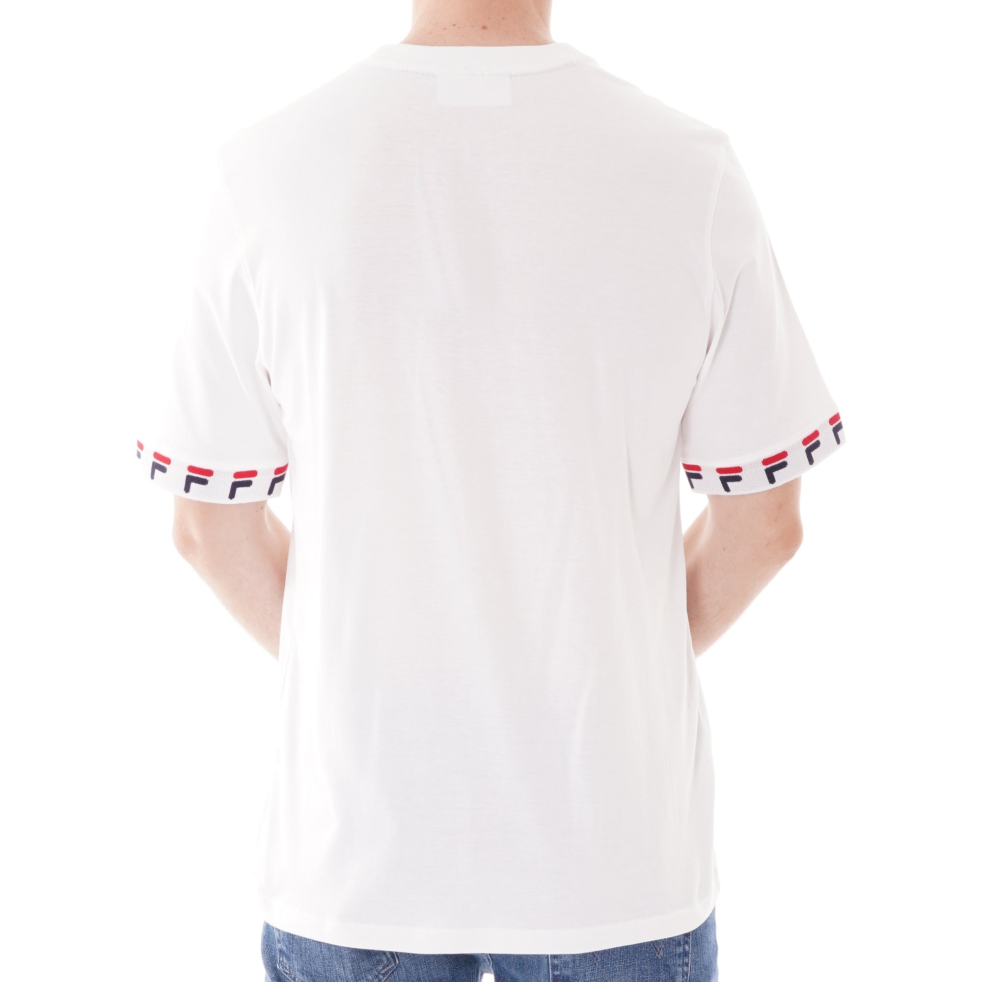 Fila Vintage Rosso T-shirt - White & Peacoat
