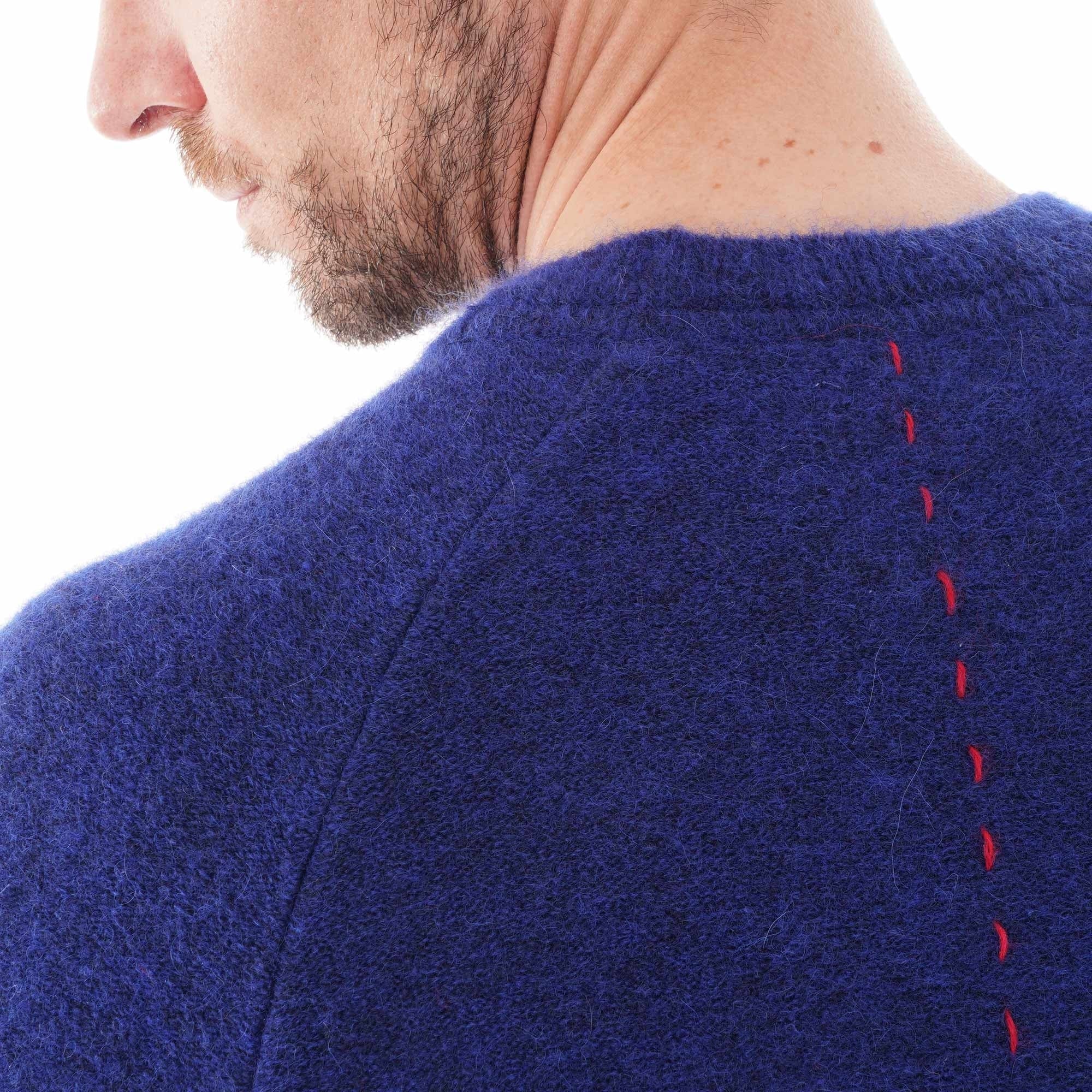Homecore Crew Neck knit Jumper - Midnight Blue