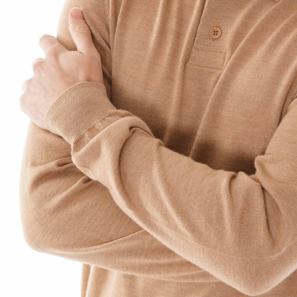 A.P.C. Jerry Polo Shirt - Beige