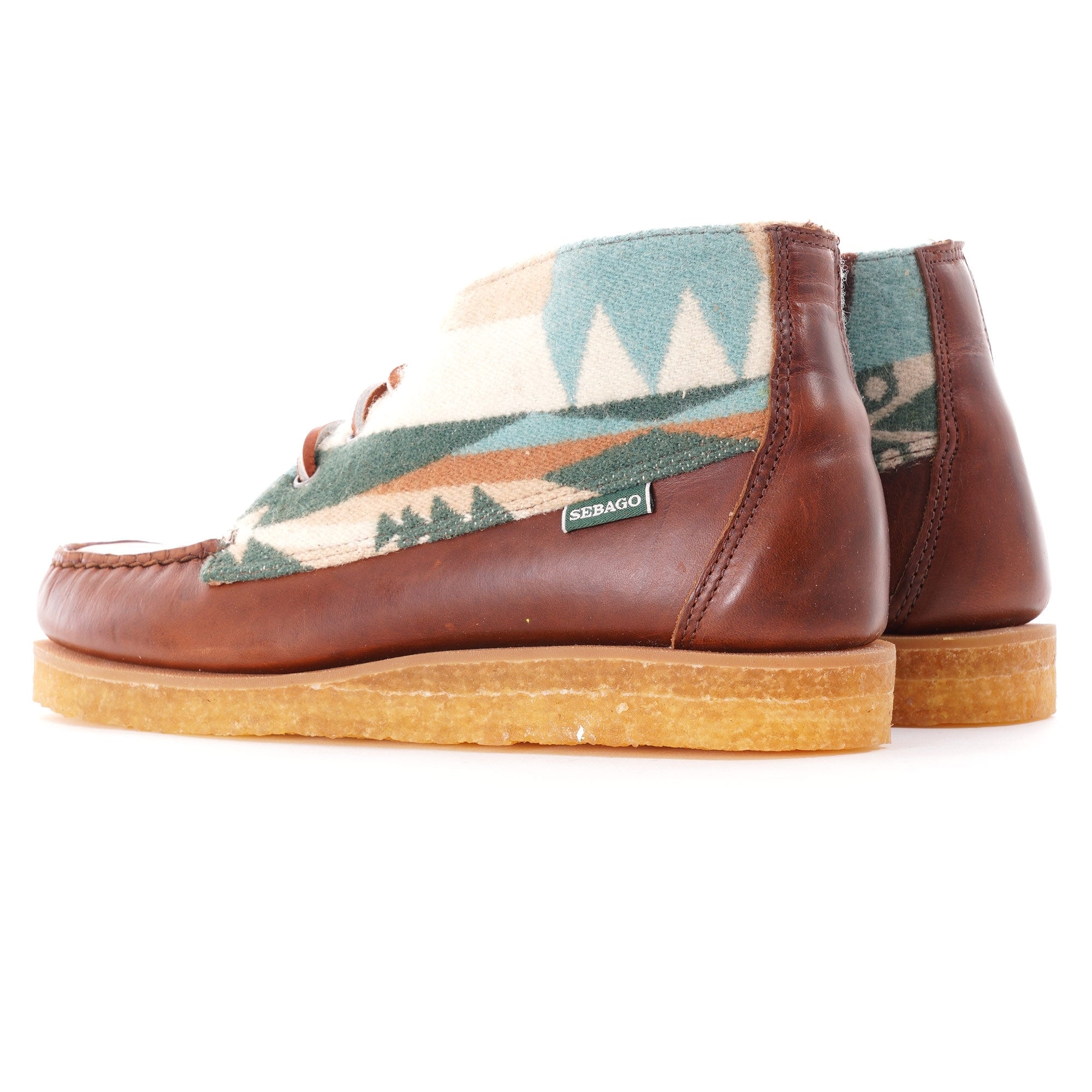 Sebago X Pendleton Tatanka Para Wool - Brown Cinnamon