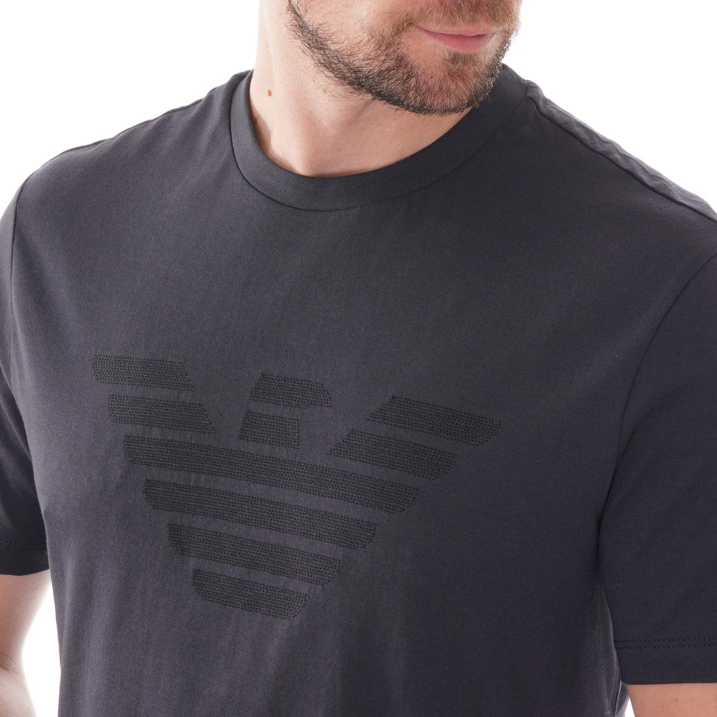 Emporio Armani Eagle Logo T-Shirt - Blue
