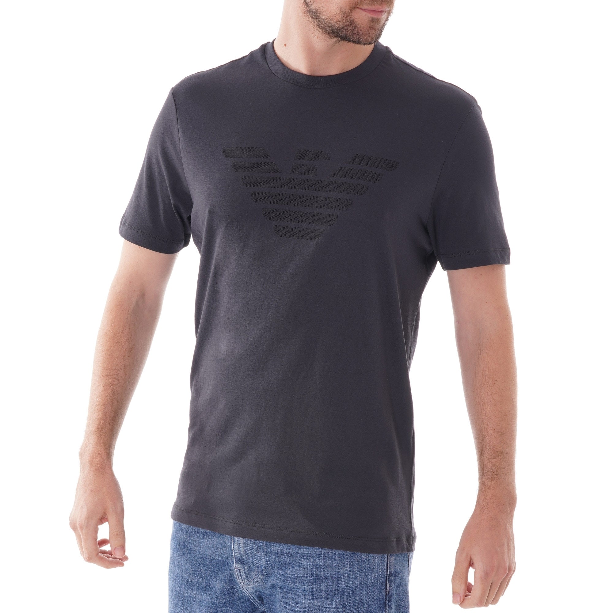 Emporio Armani Eagle Logo T-Shirt - Blue