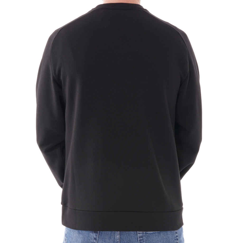Emporio Armani Stitched Eagle Patch Sweatshirt - Nero
