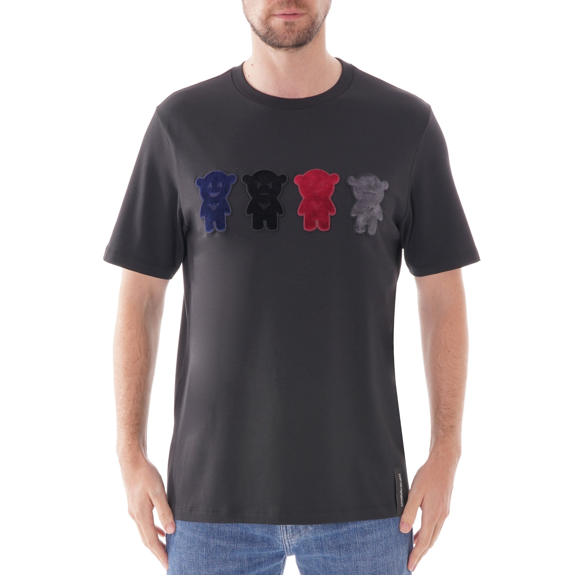 Emporio Armani Manga Bears T-shirt - Nero