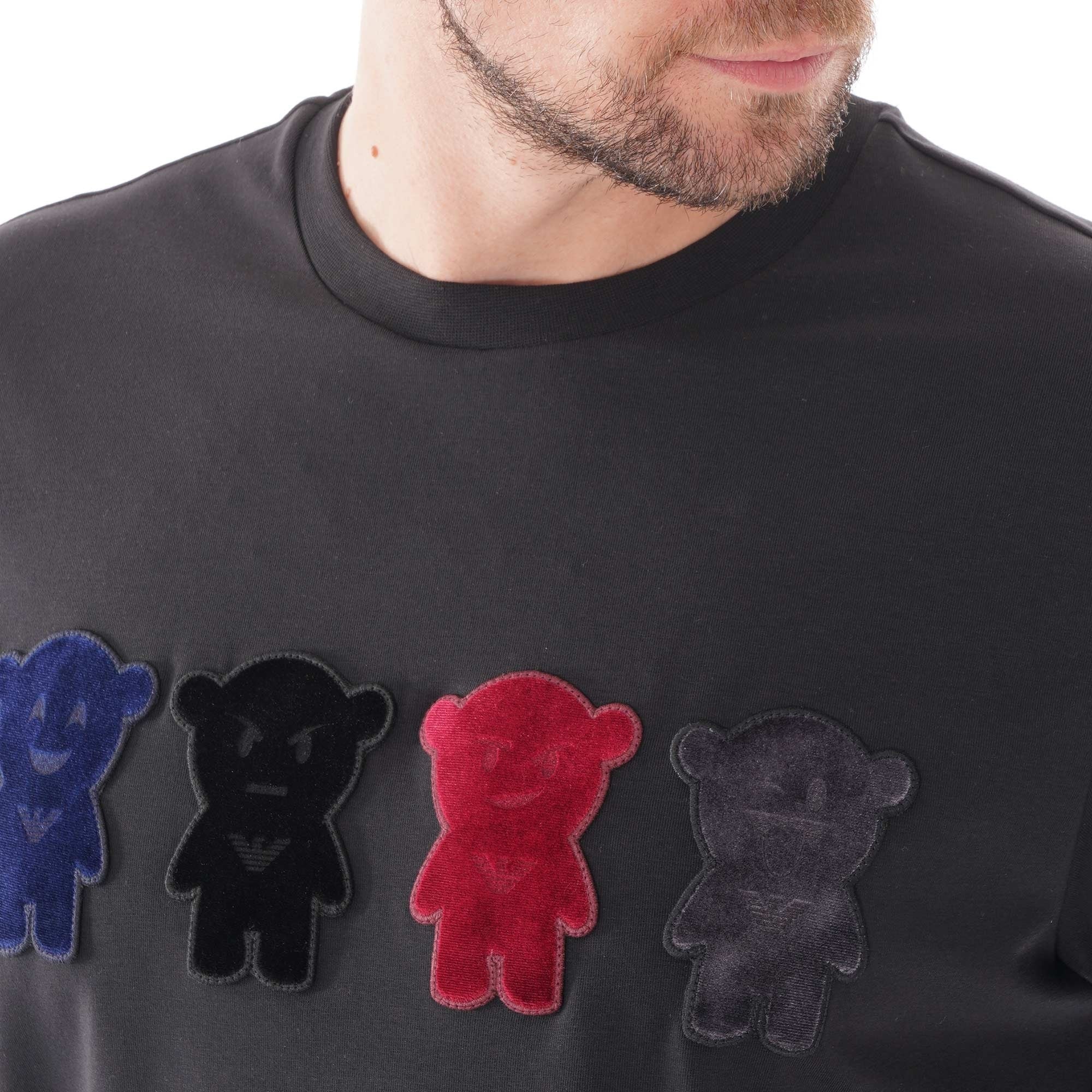 Emporio Armani Manga Bears T-shirt - Nero