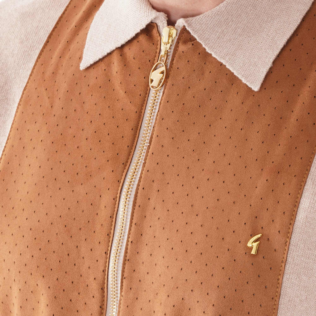 Gabicci Vintage Pullman Knitwear - Oat