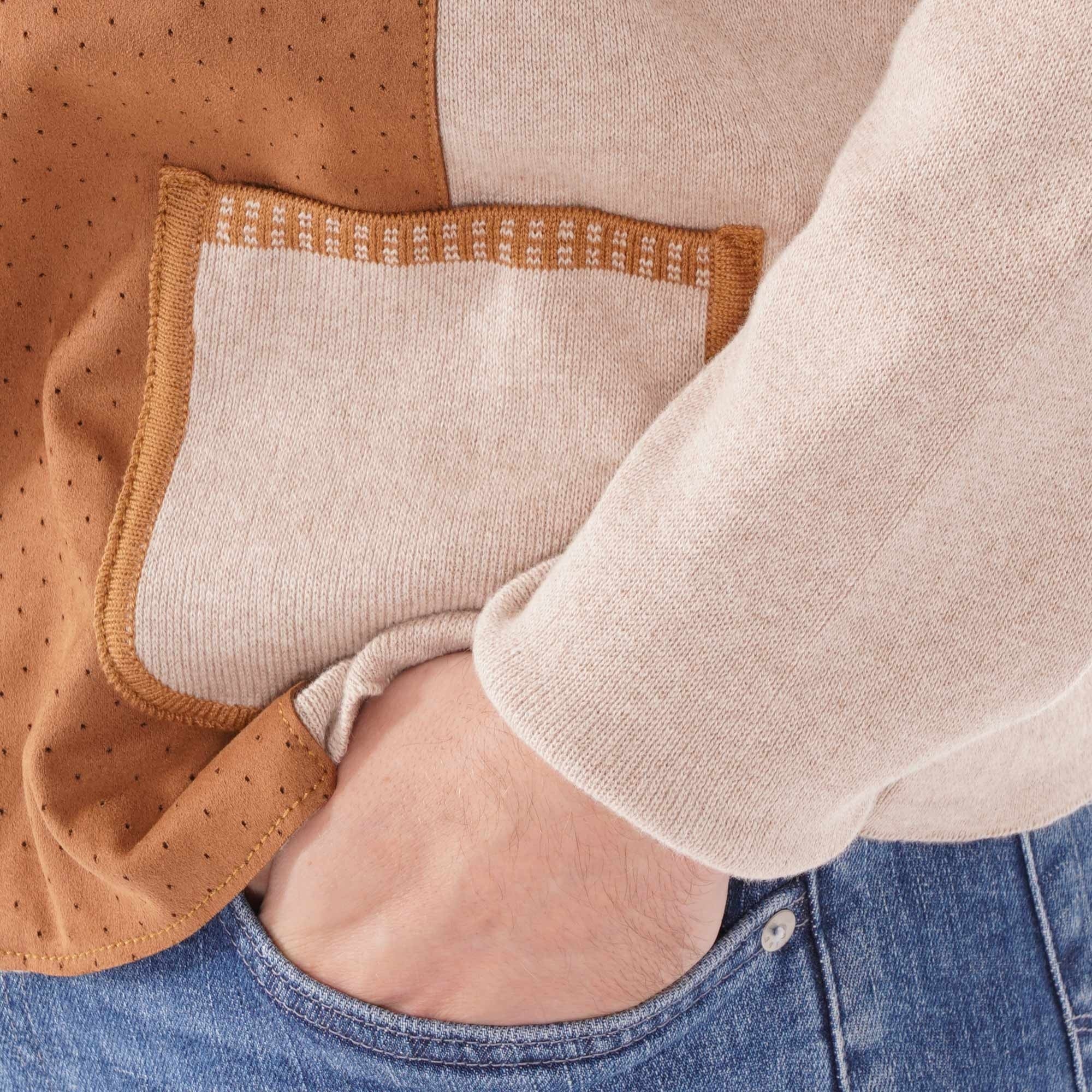 Gabicci Vintage Pullman Knitwear - Oat