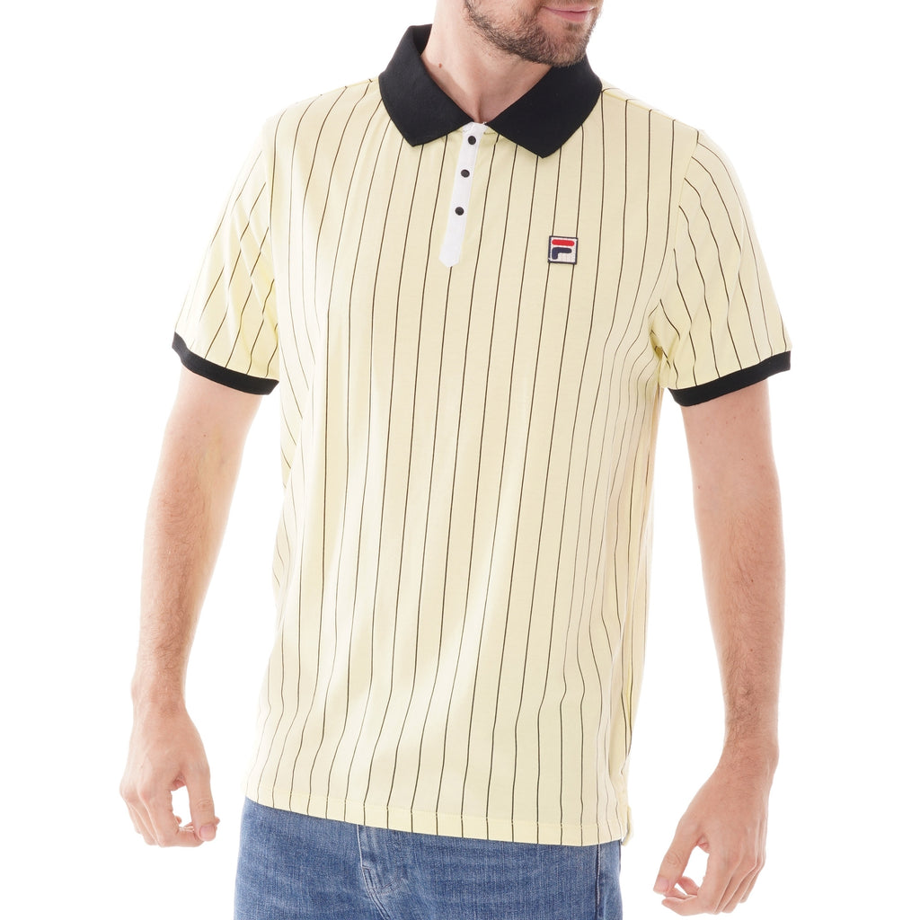 Fila Vintage BB1 Polo Shirt - Lemonade