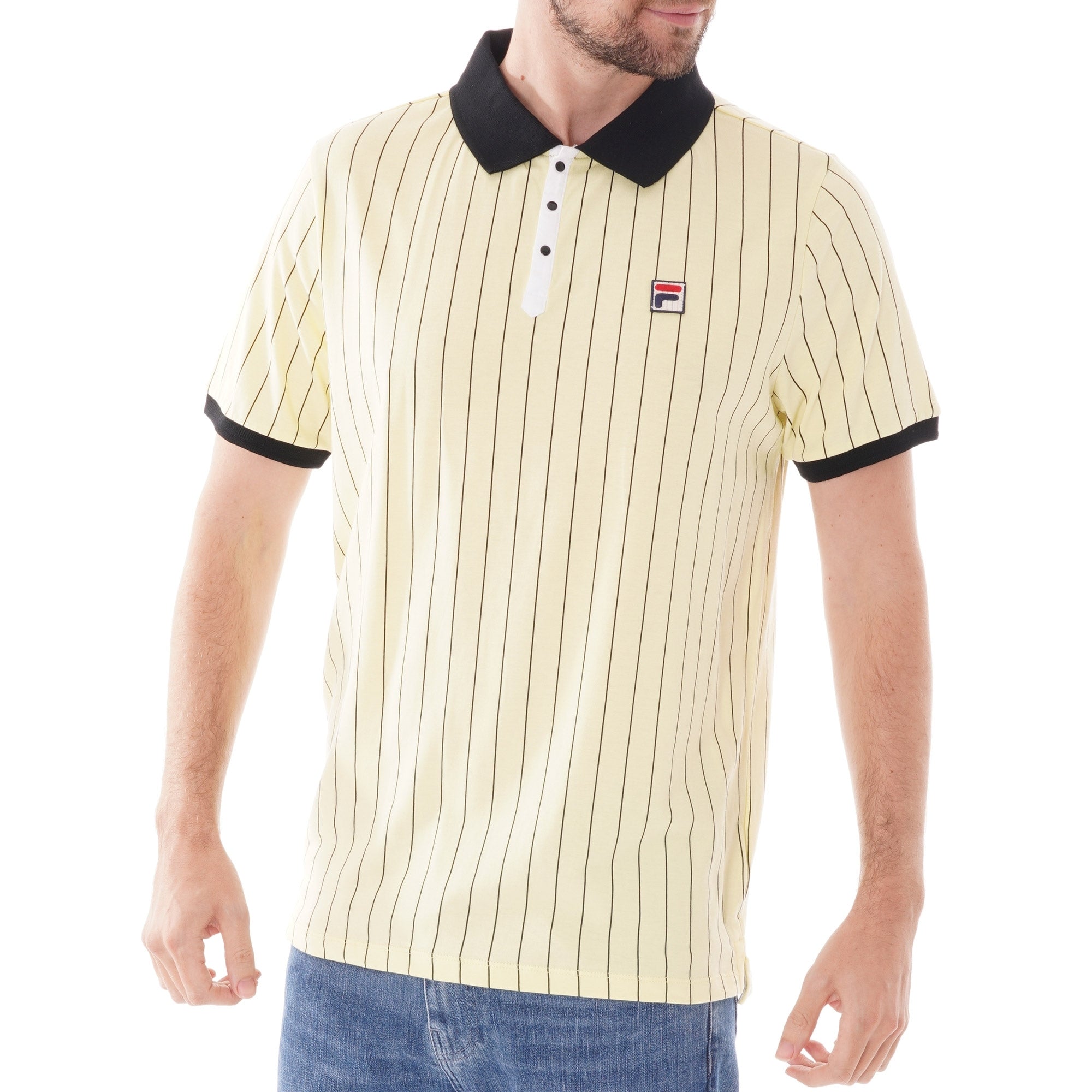 Fila Vintage BB1 Polo Shirt - Lemonade